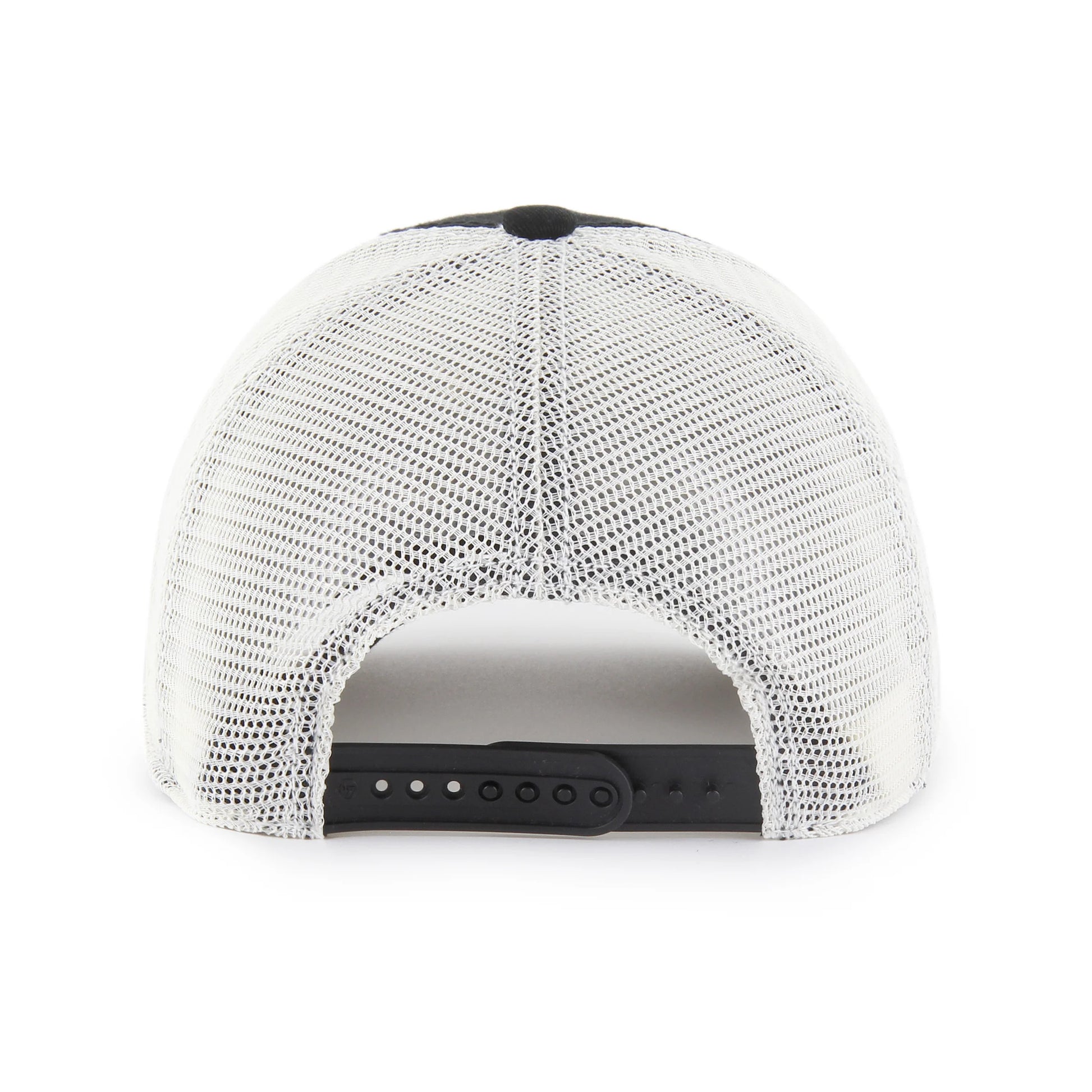 47 Brand Boston Bruins Mccall Clean Up Snapback Hat - Black/White - Leaside Hockey Shop Inc.