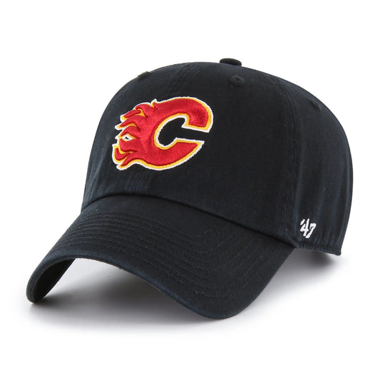 47 Brand Calgary Flames Clean Up Hat - Leaside Hockey Shop Inc.