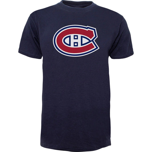 47 Brand Montreal Canadiens Fan T-Shirt - Navy Blue - Leaside Hockey Shop Inc.