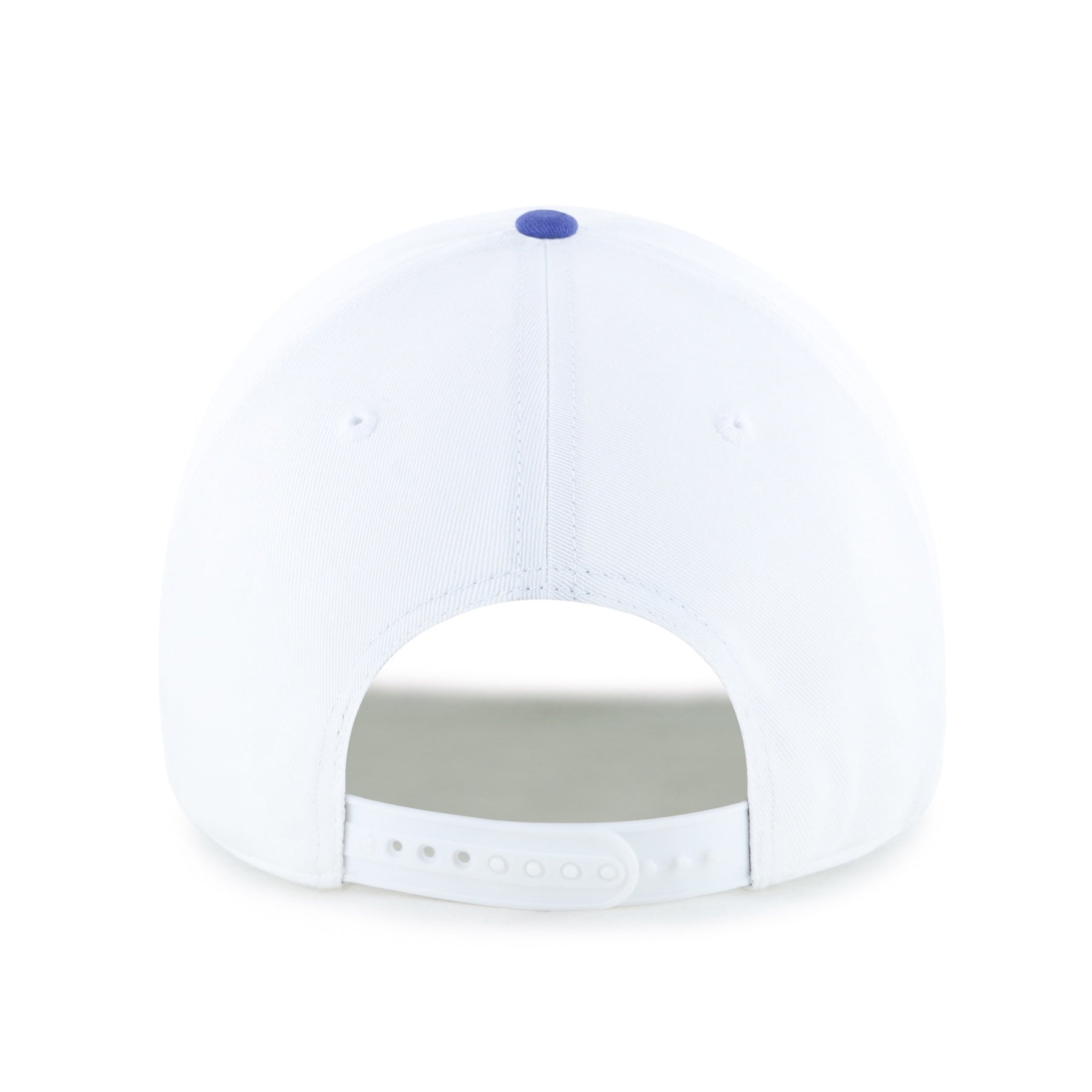 47 Brand Edmonton Oilers Double Header Clean Up Snapback Hat - White - Leaside Hockey Shop Inc.