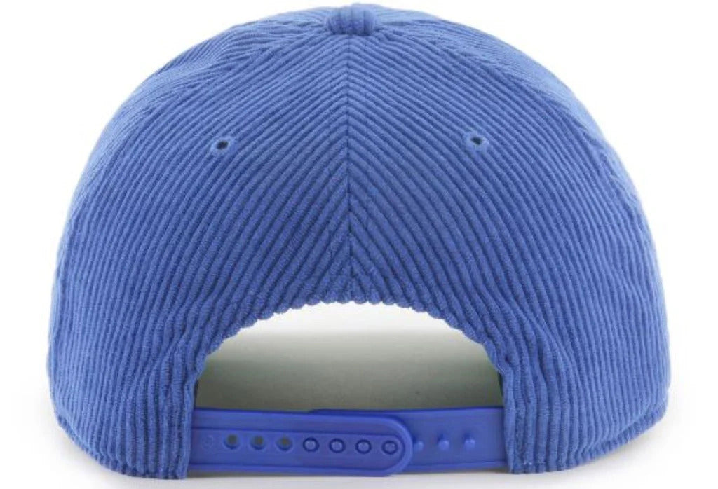 47 Brand Edmonton Oilers Double Header Cord Hitch Snapback Hat - Blue - Leaside Hockey Shop Inc.