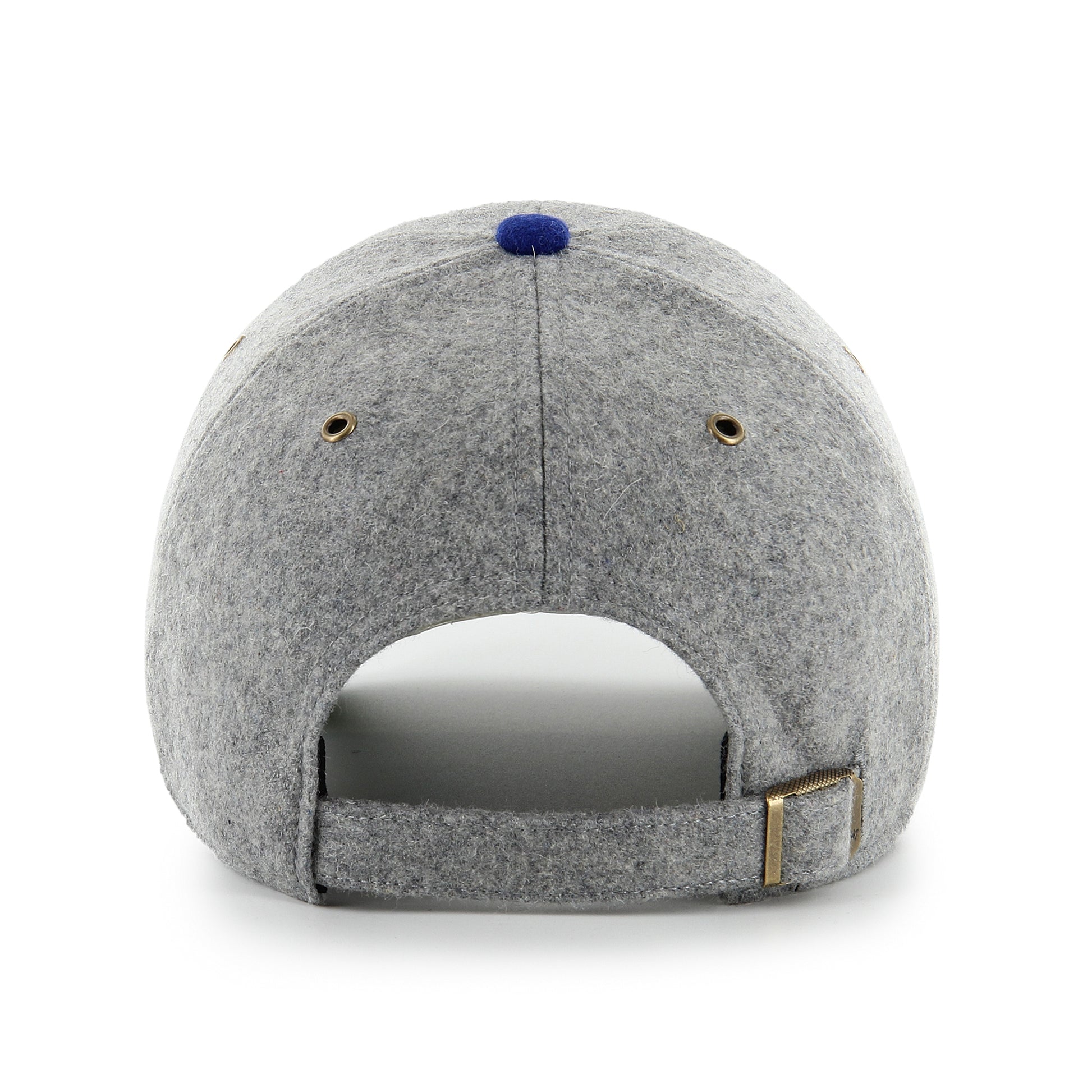 47 Brand Edmonton Oilers Golden Age TT Wool Clean Up Hat - Grey/Blue