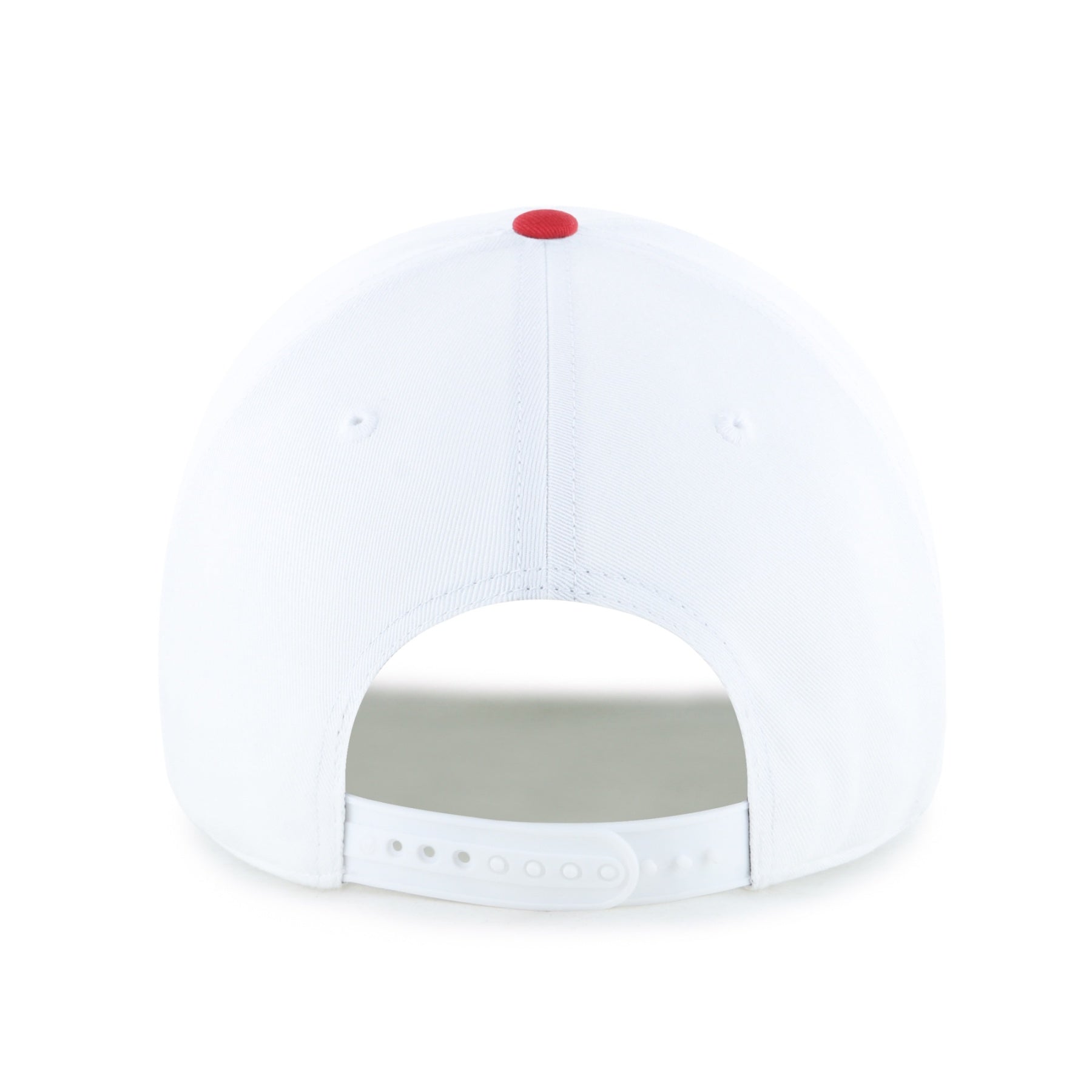 47 Brand Montreal Canadiens Double Header Clean Up Snapback Hat - White - Leaside Hockey Shop Inc.