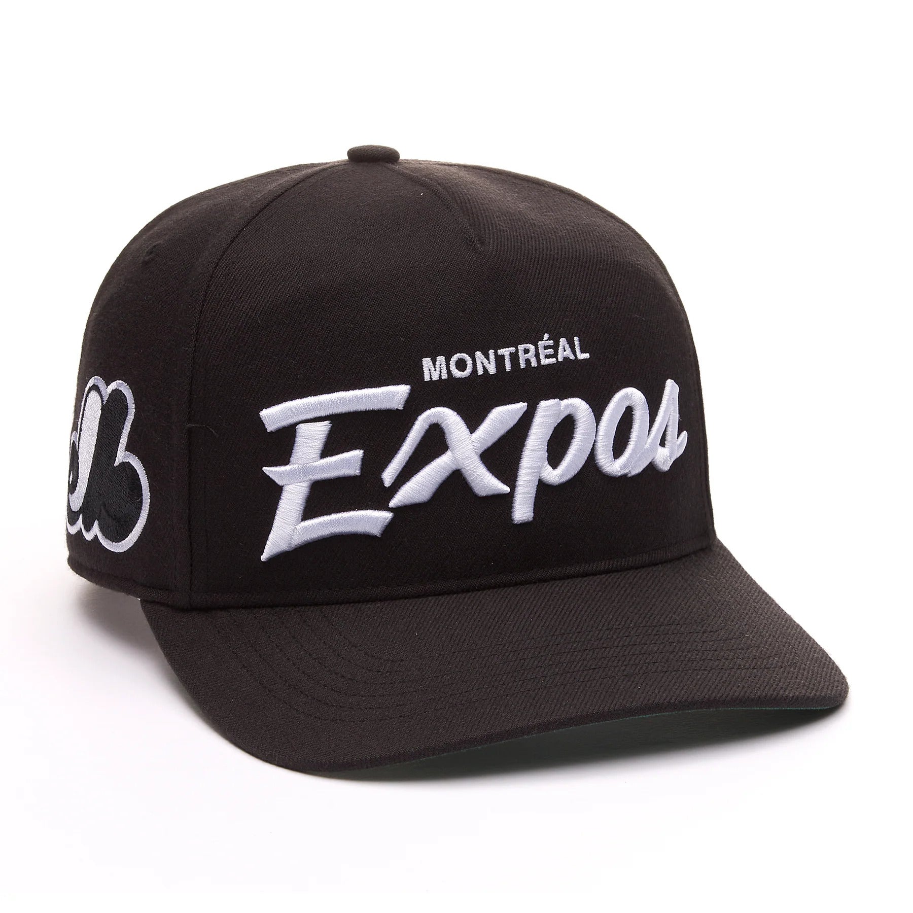 47 Brand Montreal Expos Attitude Hitch Snapback Hat - Black - Leaside Hockey Shop Inc.