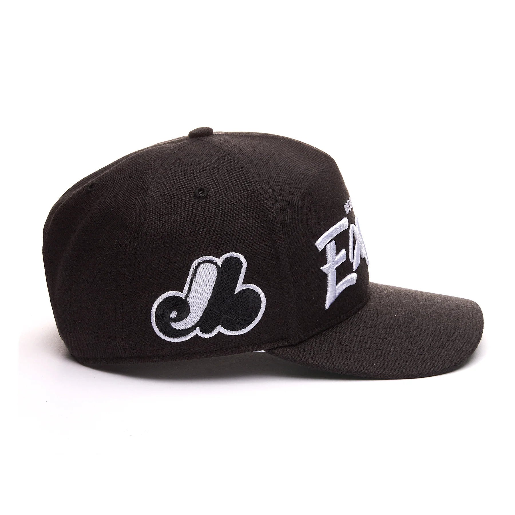 47 Brand Montreal Expos Attitude Hitch Snapback Hat - Black - Leaside Hockey Shop Inc.