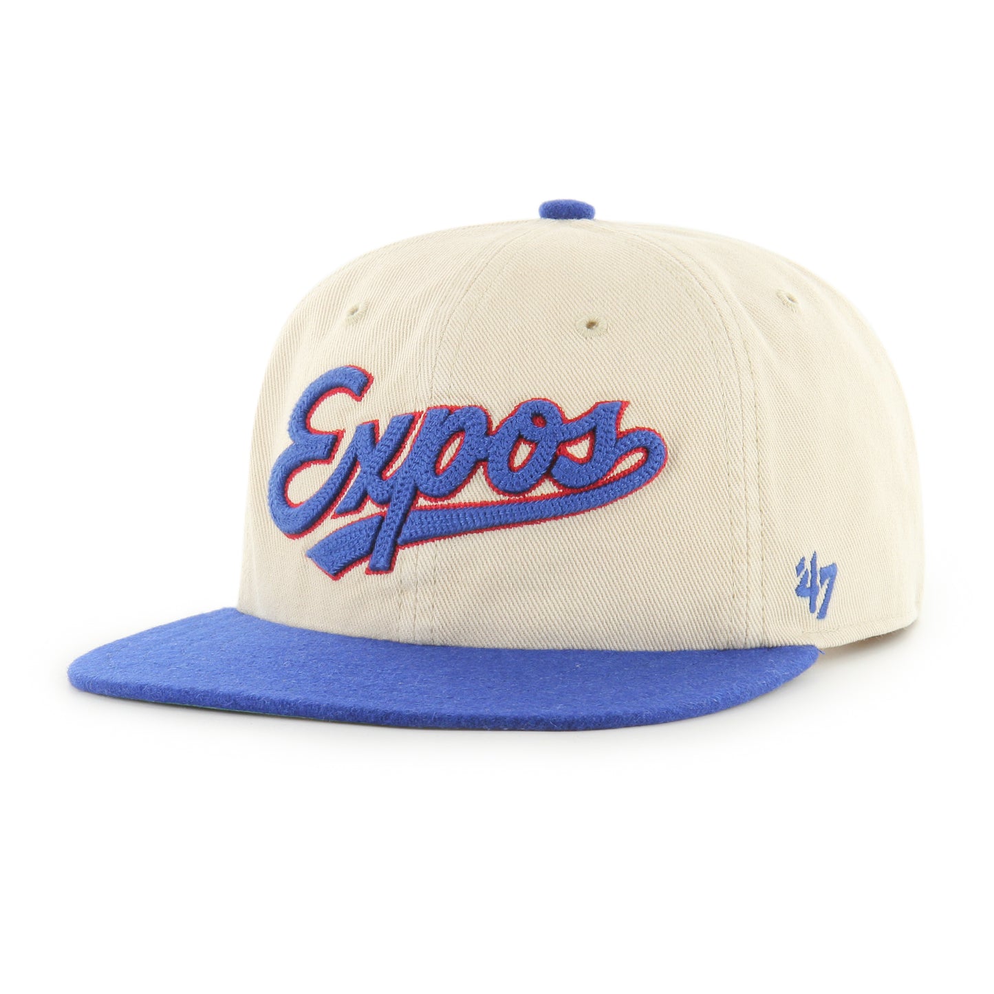 47 Brand Montreal Expos Retro Fieldstone Captain Snapback Hat