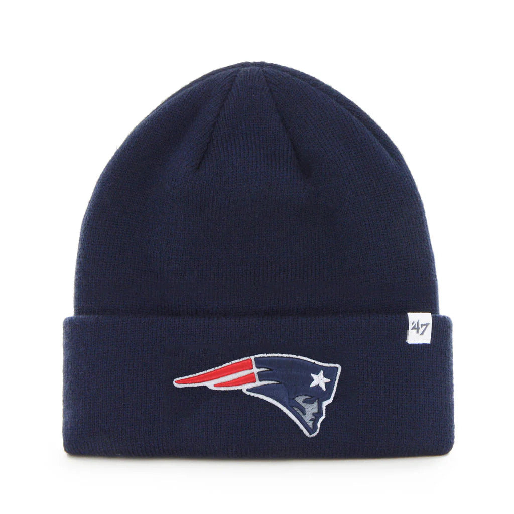 47 Brand New England Patriots Toque - Navy Blue - Leaside Hockey Shop Inc.