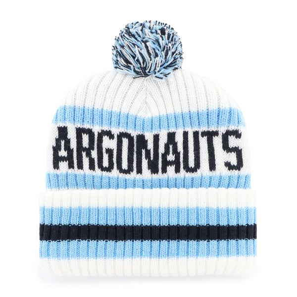 47 Brand Toronto Argonauts Knit Bering Toque Beanie Hat - Blue/White