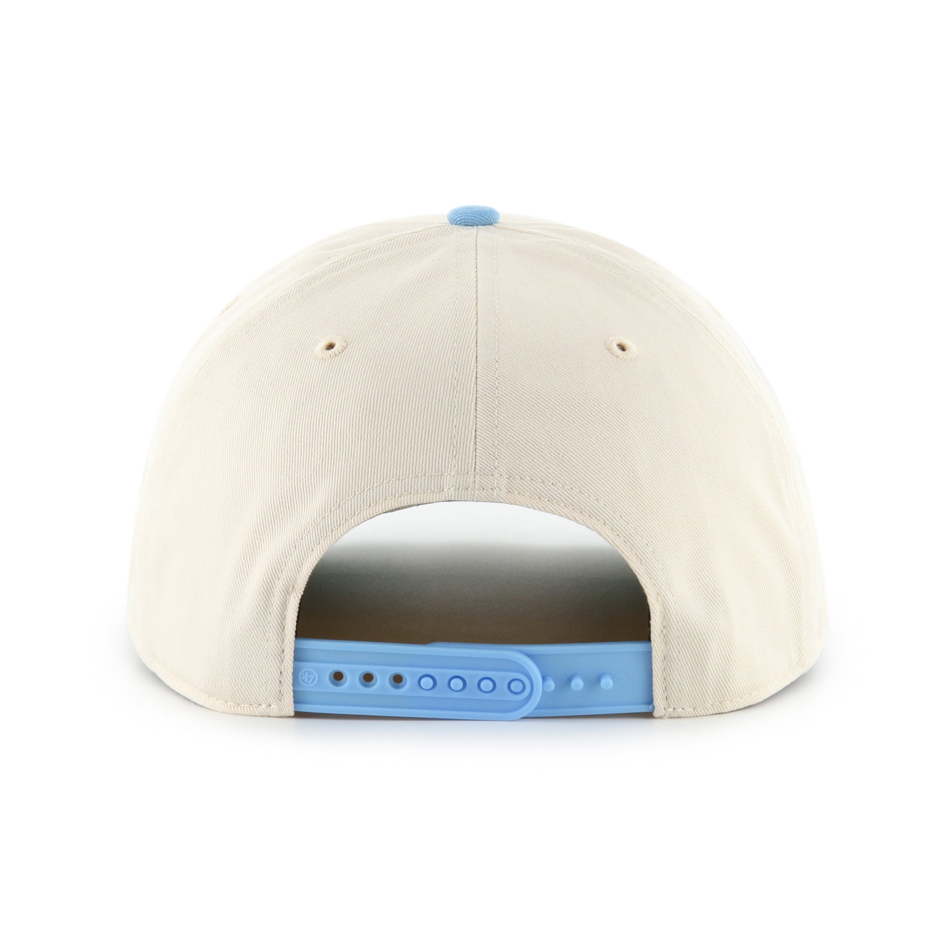 47 Brand Toronto Blue Jays Natural Rope Hitch Snapback Hat - Natural/ Light Blue