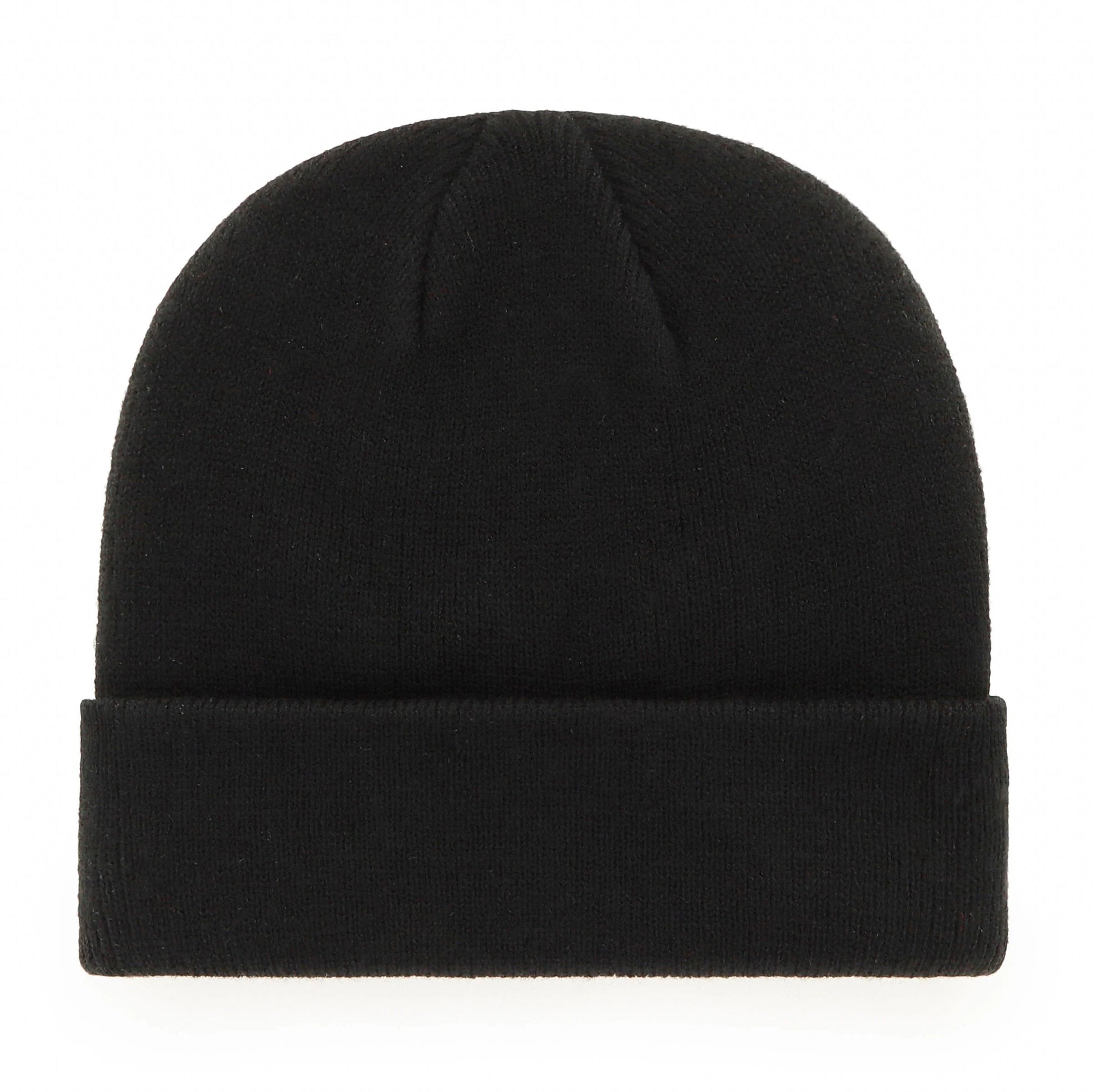 47 Brand Toronto Maple Leafs Attitude Knit Raised Cuff Toque Beanie Hat - Black - Leaside Hockey Shop Inc.