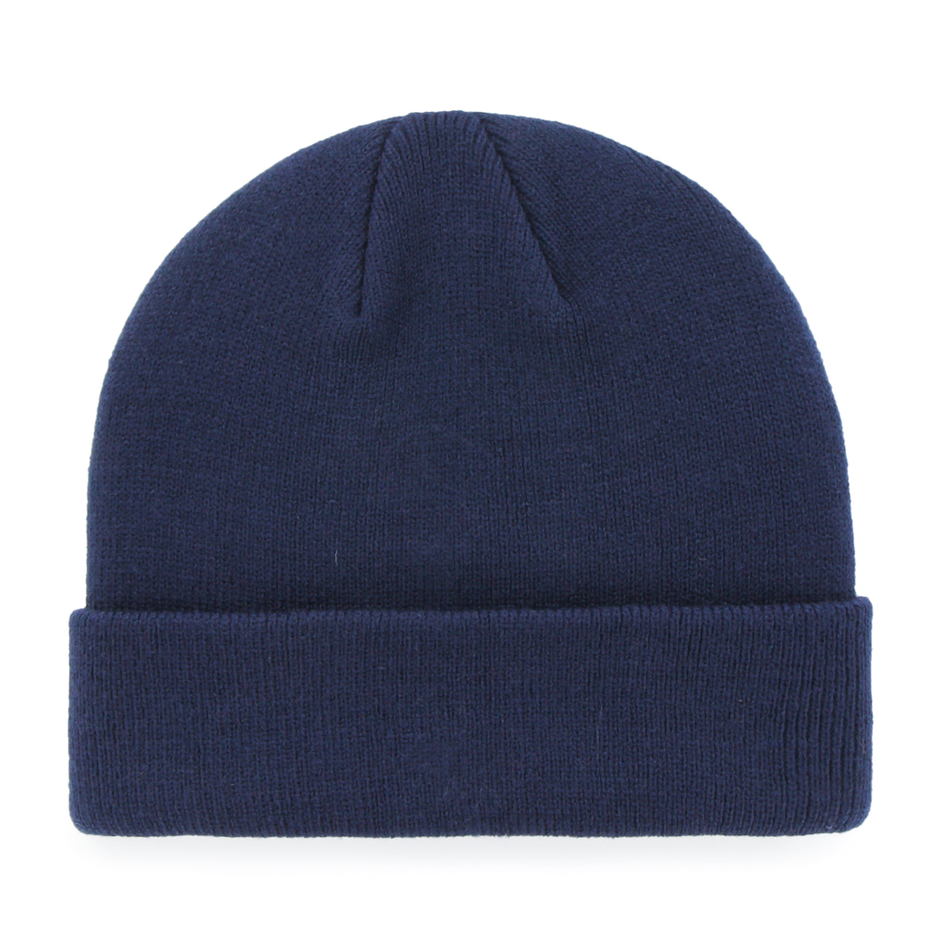 47 Brand Toronto Maple Leafs Knit Raised Cuff Toque Beanie Hat - Navy Blue - Leaside Hockey Shop Inc.