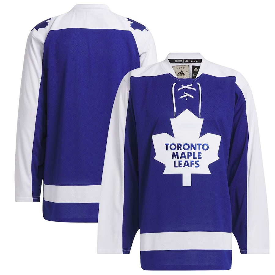 Adidas Authentic Toronto Maple Leafs Mens Team Classics Blue Jersey - Leaside Hockey Shop Inc.