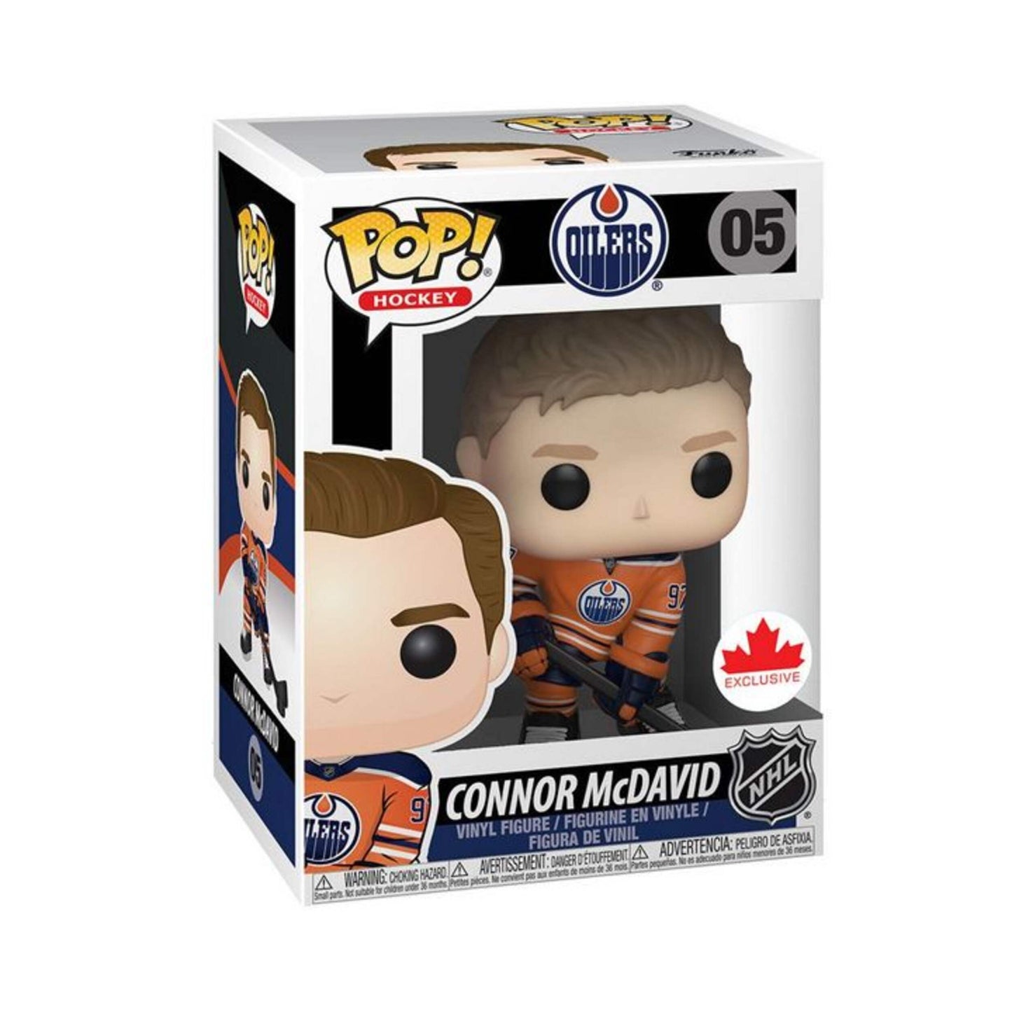 Funko Pop Connor McDavid - Edmonton Oilers - Leaside Hockey Shop Inc.