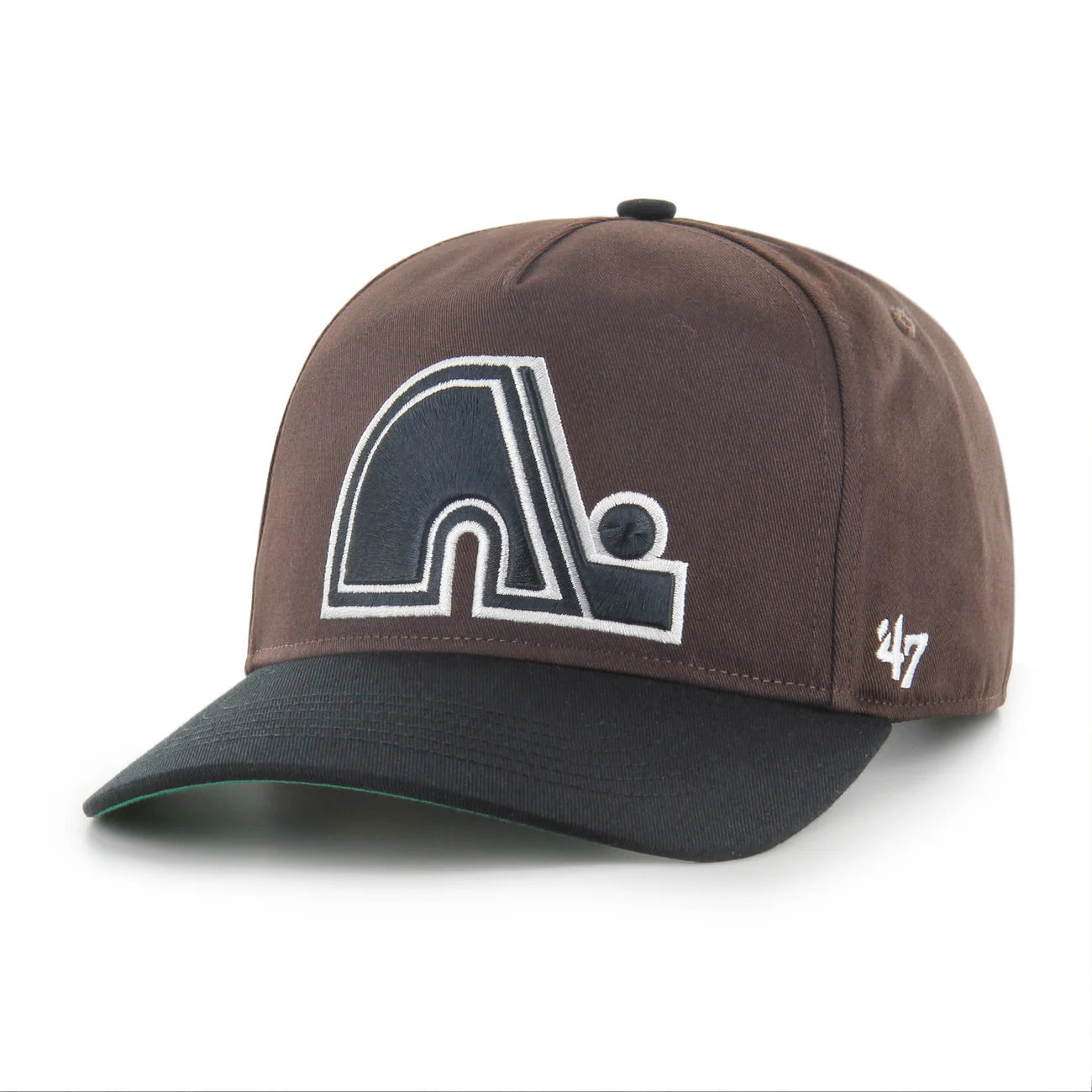 47 Brand Quebec Nordiques Sure Shot Hitch Snapback Hat - Dark Chocolate