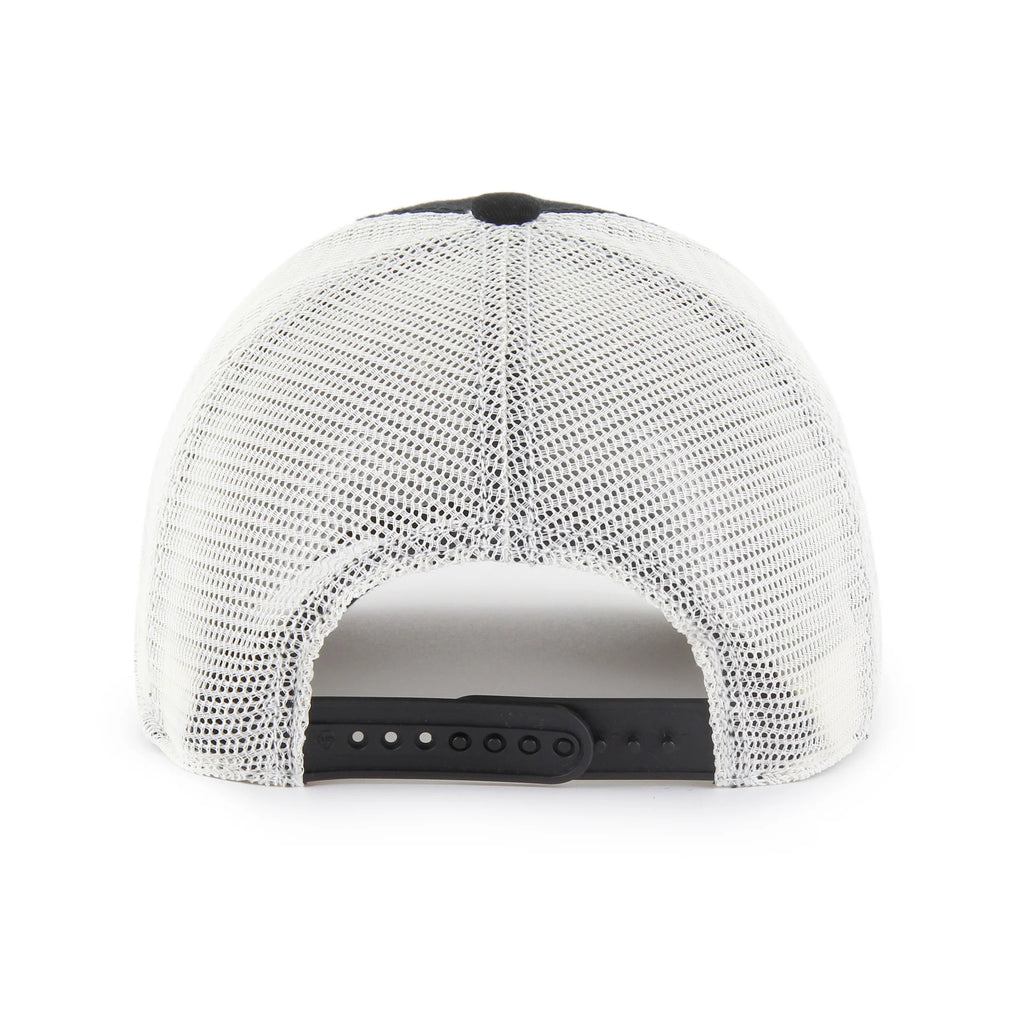 47 Brand Boston Bruins Mccall Clean Up Snapback Hat - Black/White - Leaside Hockey Shop Inc.