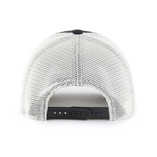 47 Brand Boston Bruins Mccall Clean Up Snapback Hat - Black/White - Leaside Hockey Shop Inc.