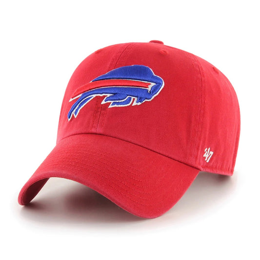 47 Brand Buffalo Bills Clean Up Hat - Red - Leaside Hockey Shop Inc.