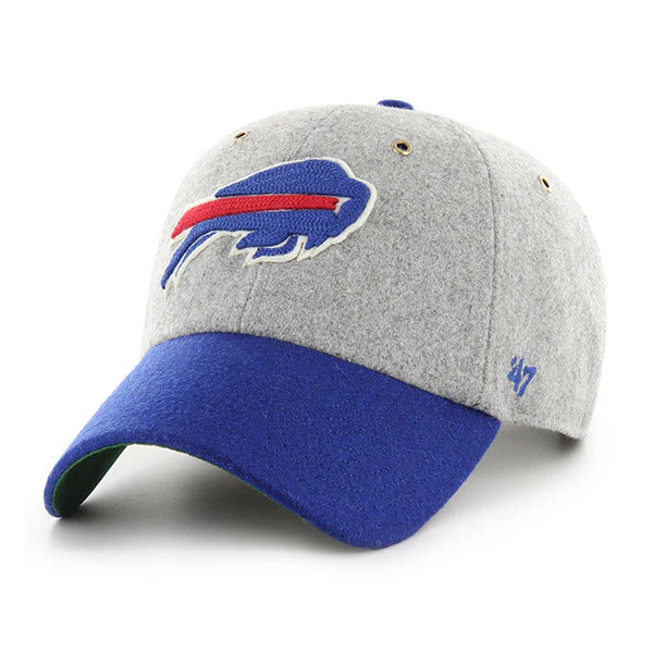 47 Brand Buffalo Bills Golden Age TT Wool Clean Up Hat - Grey/Blue