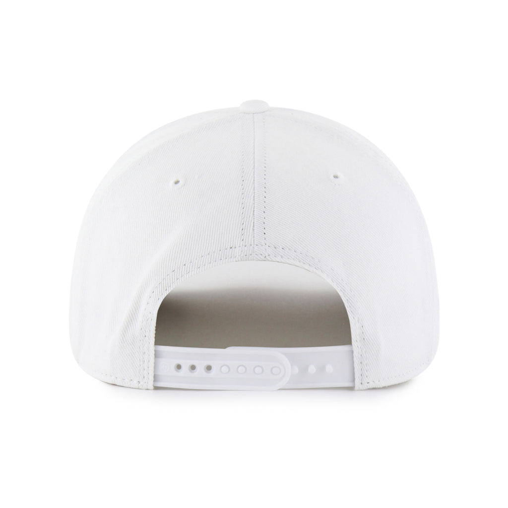 47 Brand Cincinnati Bengals Jagged Hitch Snapback Hat - White/Black