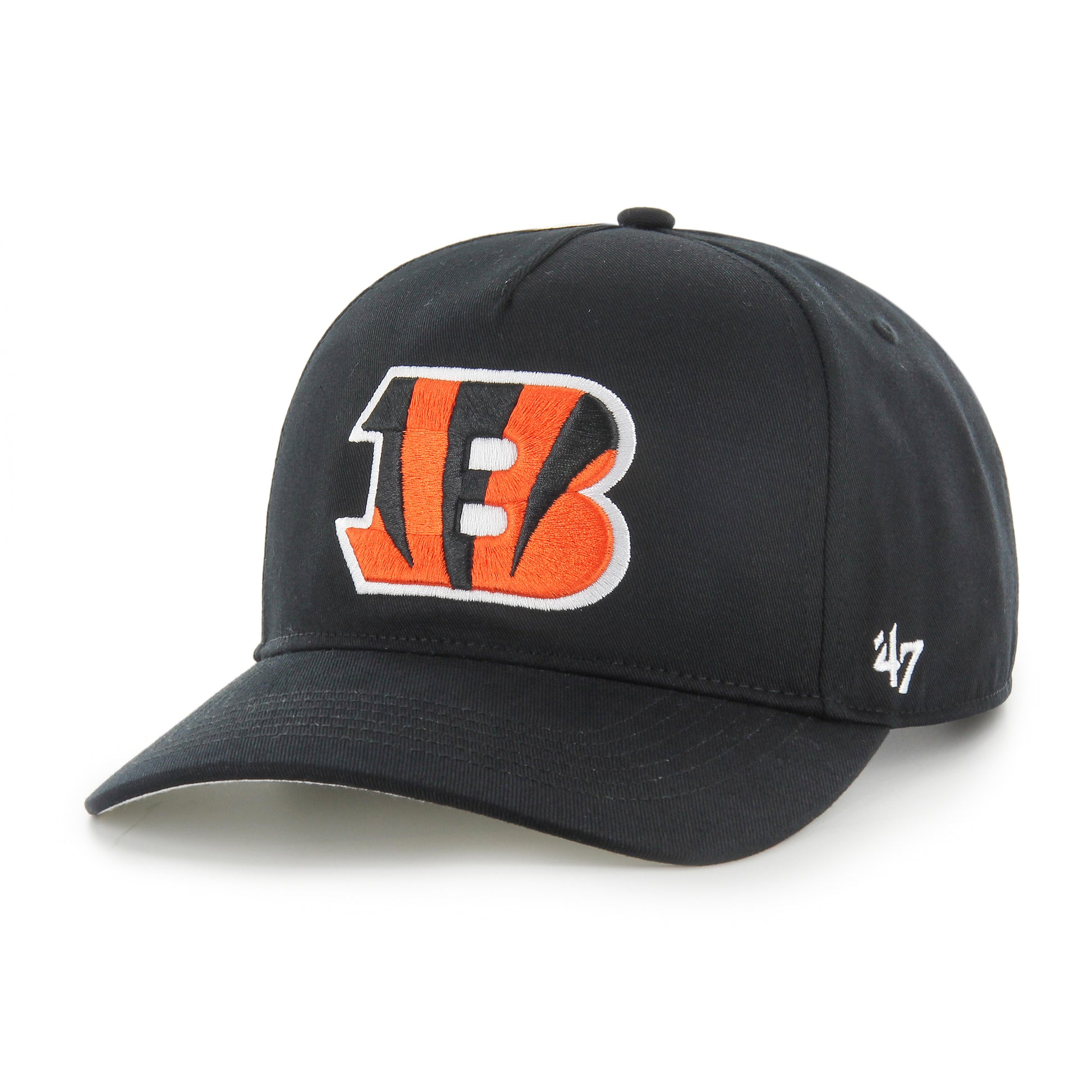 47 Brand Cincinnati Bengals RF Hitch Snapback Hat - Black
