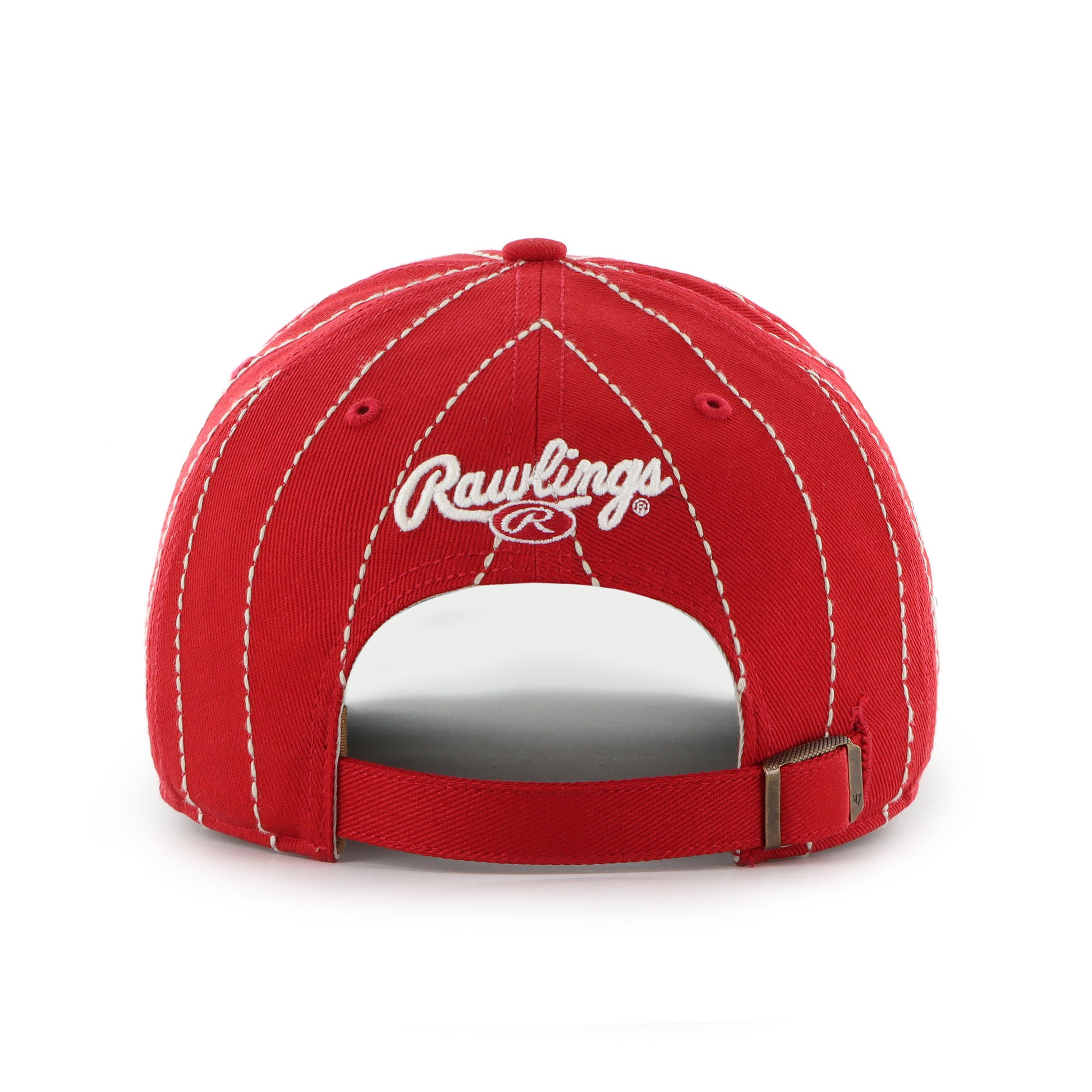 47 Brand Cincinnati Reds Rawlings Pinstripe Hitch Hat - Red - Leaside Hockey Shop Inc.