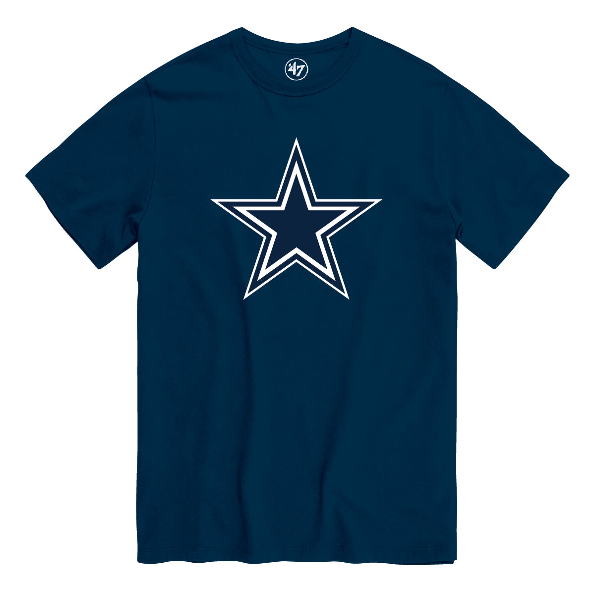 47 Brand Dallas Cowboys T-Shirt Fan Tee - Navy Blue