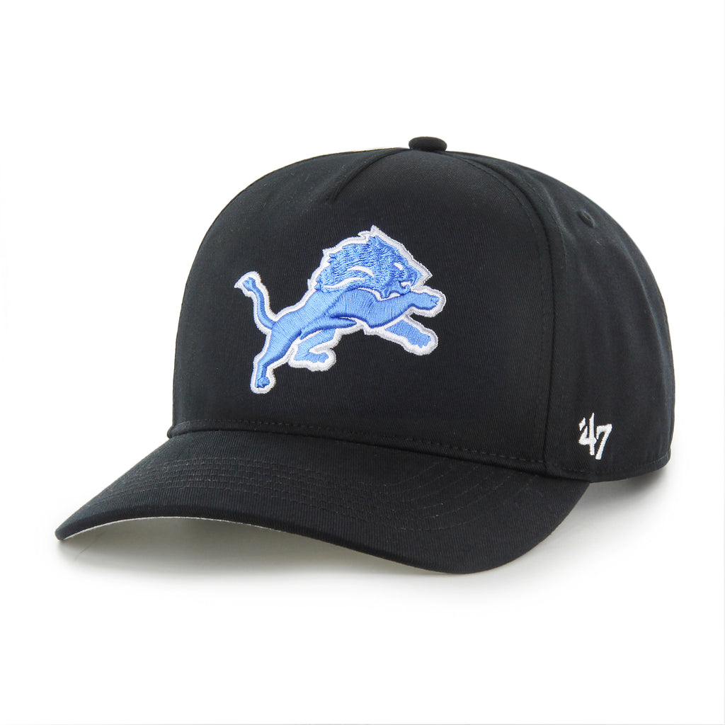 47 Brand Detroit Lions RF Hitch Snapback Hat - Black