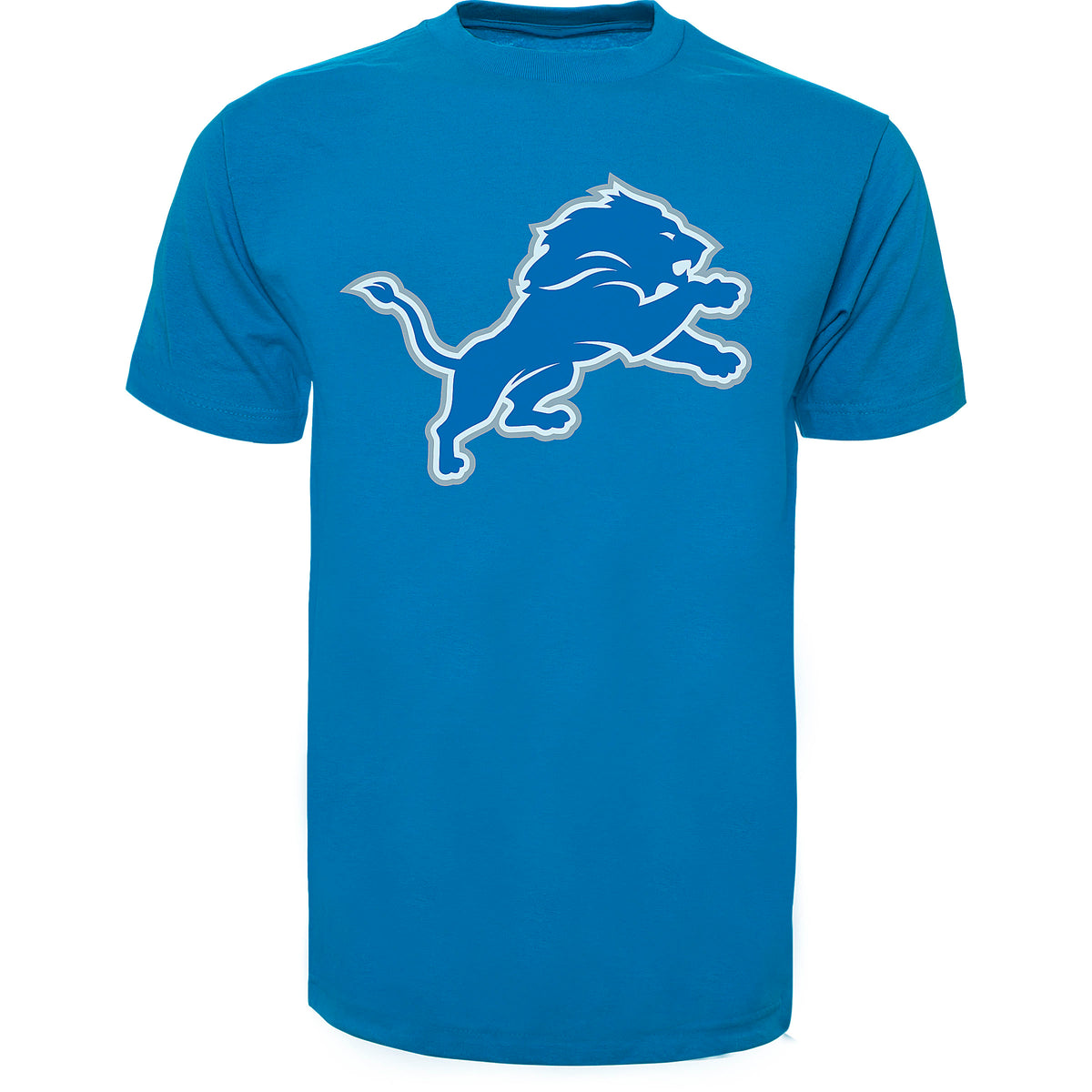 47 Brand Detroit Lions T-Shirt Fan Tee - Light Blue