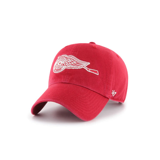 47 Brand Detroit Red Wings Vintage Clean Up Hat - Leaside Hockey Shop Inc.