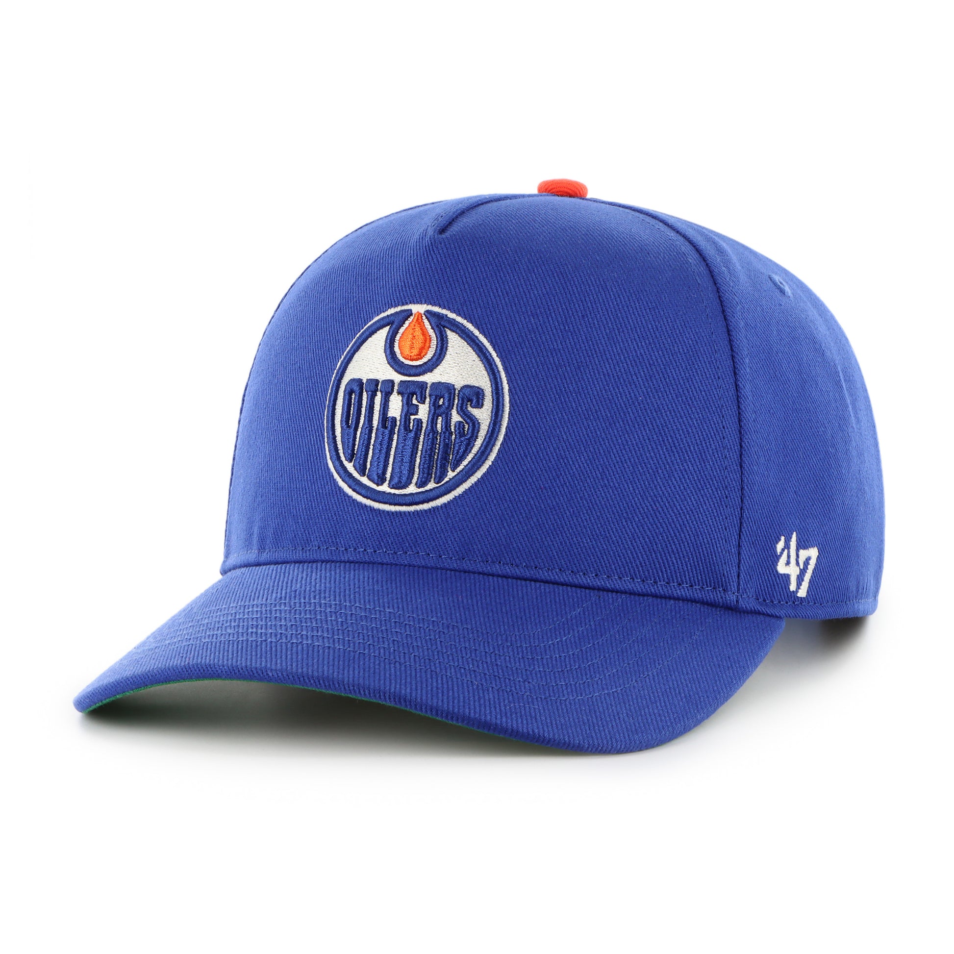 47 Brand Edmonton Oilers Golden Age Hitch Snapback Hat - Blue - Leaside Hockey Shop Inc.