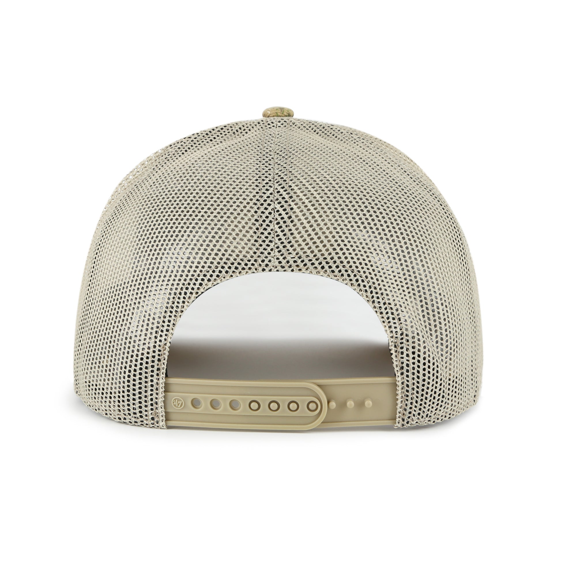 47 Brand Edmonton Oilers Realtree APX Mesh Trucker Hat - Realtree Camo