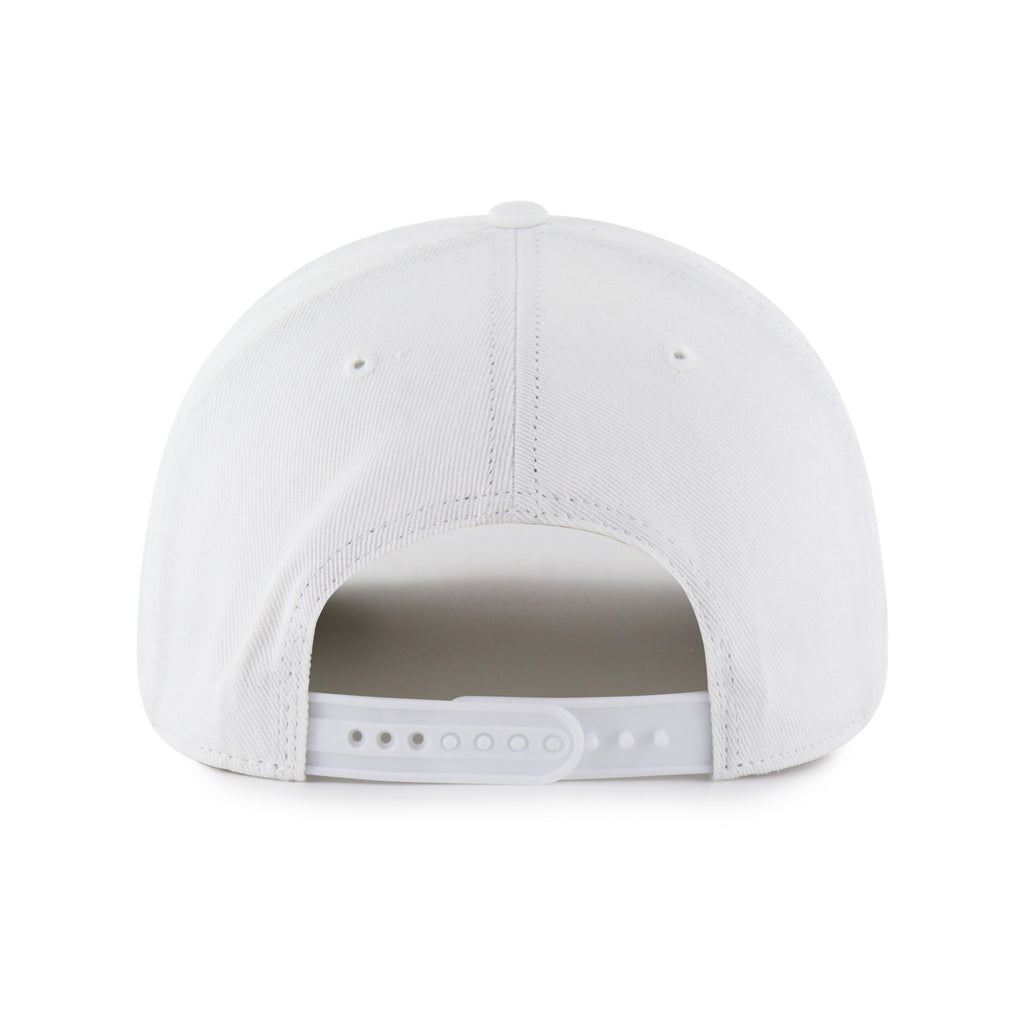 47 Brand Kansas City Chiefs Jagged Hitch Snapback Hat - White/Red