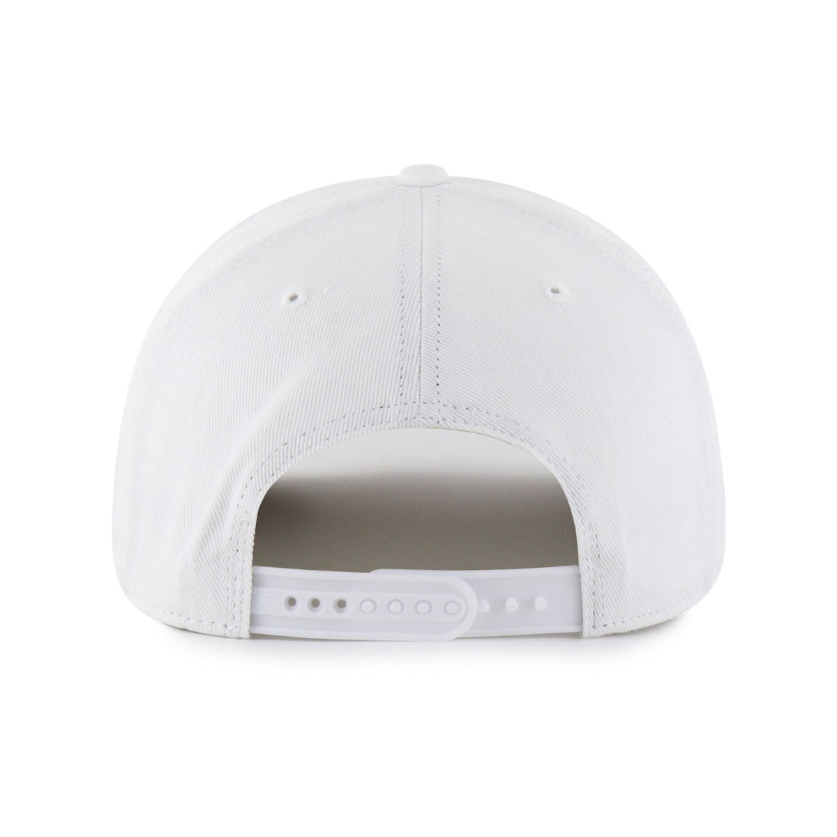47 Brand Kansas City Chiefs Jagged Hitch Snapback Hat - White/Red