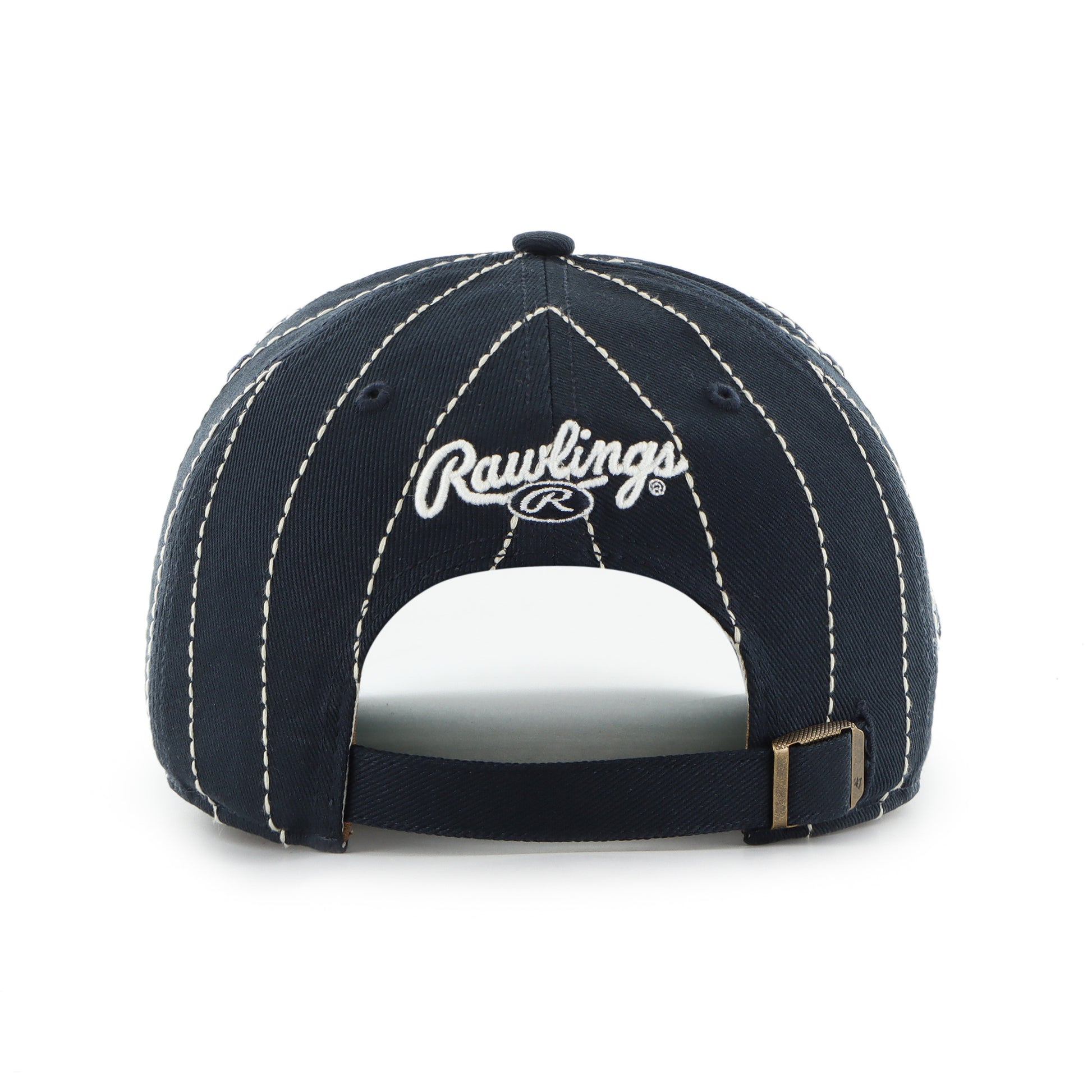 47 Brand Los Angeles Angels Rawlings Pinstripe Hitch Hat - Midnight Blue - Leaside Hockey Shop Inc.
