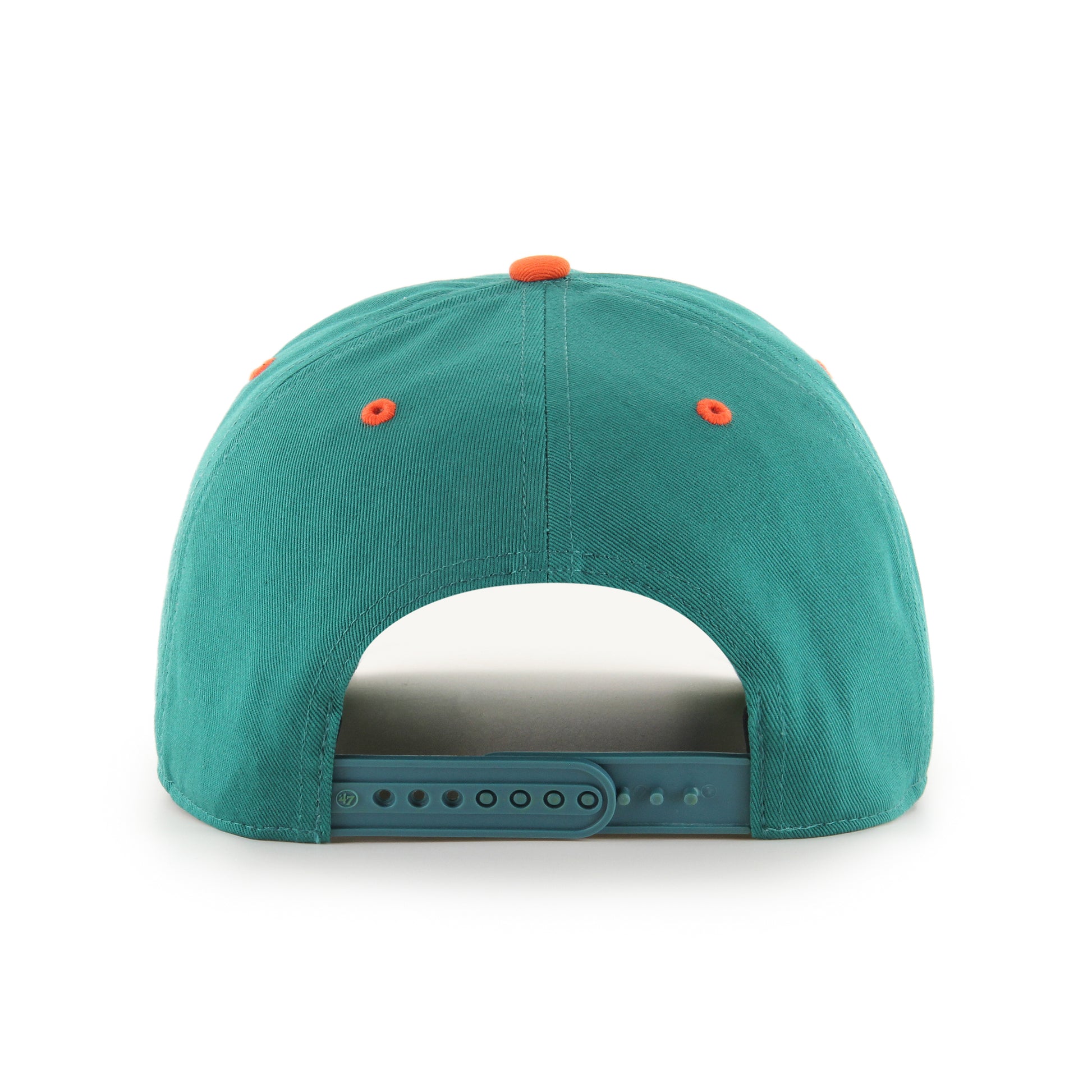 47 Brand Miami Dolphins Super Hitch Snapback Hat - Teal/Orange