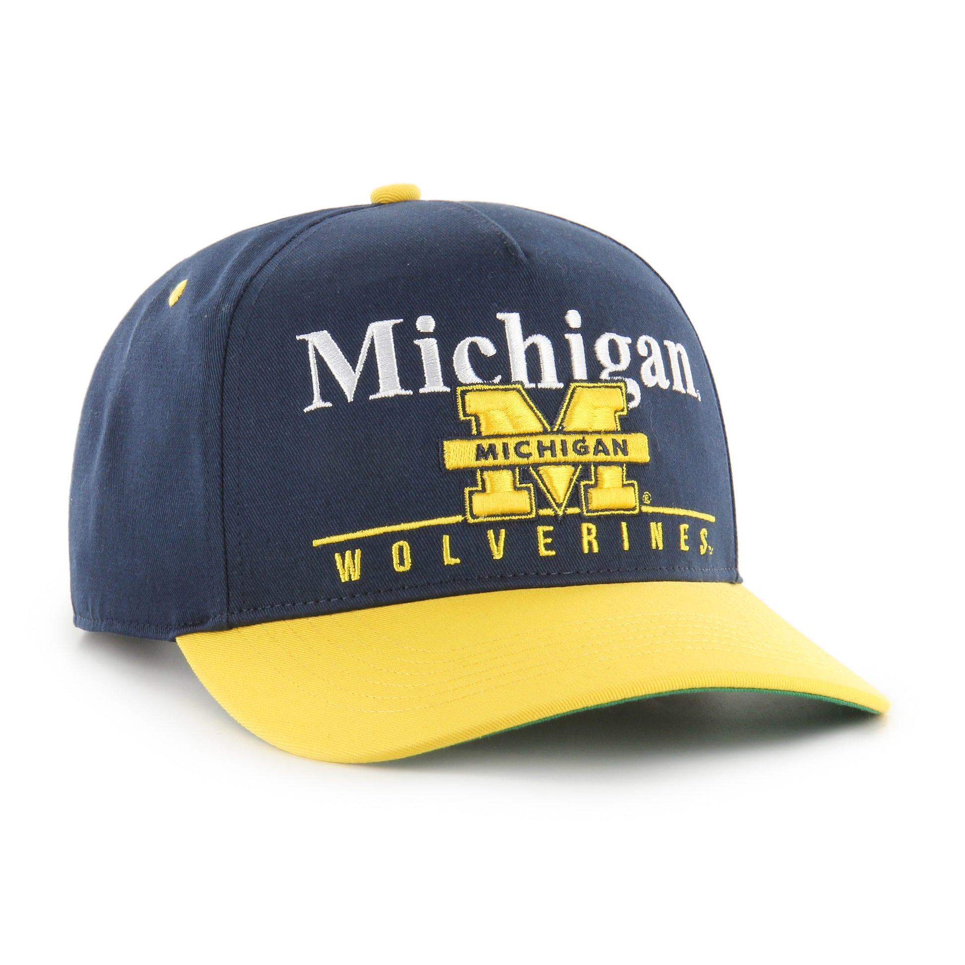 47 Brand Michigan Wolverines Super Hitch Snapback Hat -  Navy Blue - Leaside Hockey Shop Inc.