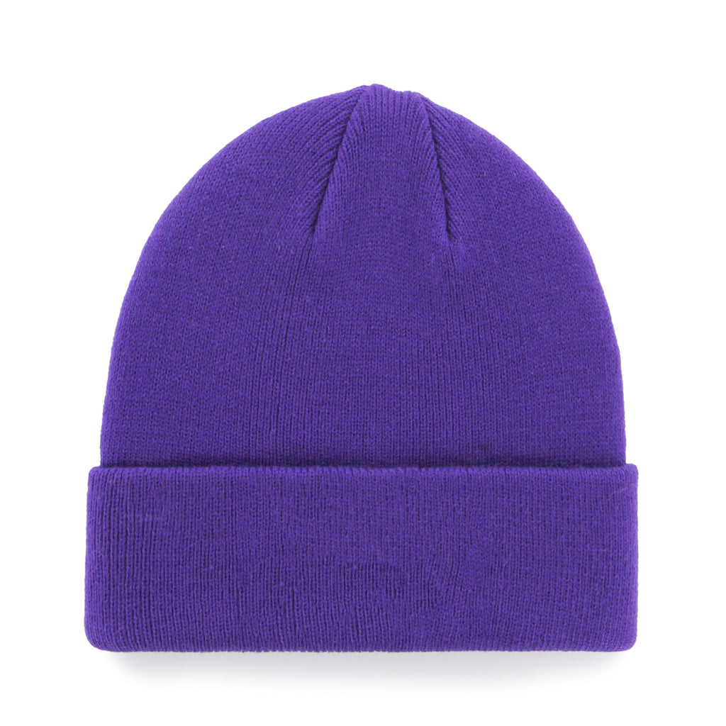 47 Brand Minnesota Vikings Knit Raised Cuff Toque Beanie Hat -Purple