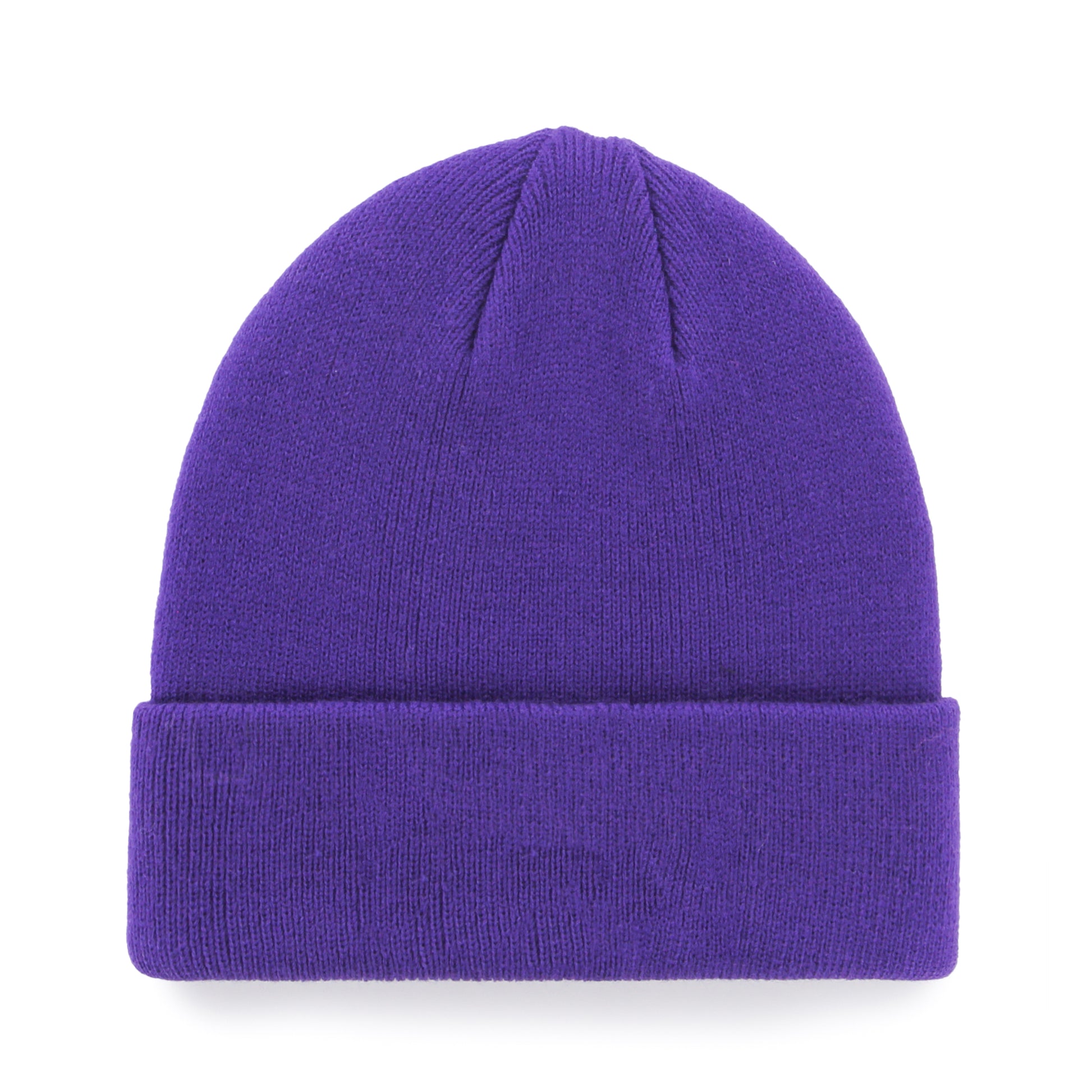47 Brand Minnesota Vikings Knit Raised Cuff Toque Beanie Hat -Purple