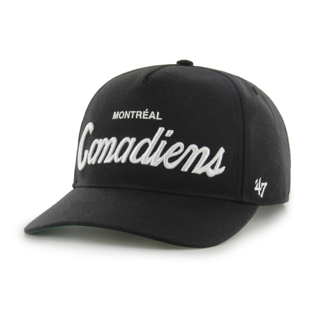 47 Brand Montreal Canadiens Attitude Hitch Snapback Hat - Black - Leaside Hockey Shop Inc.