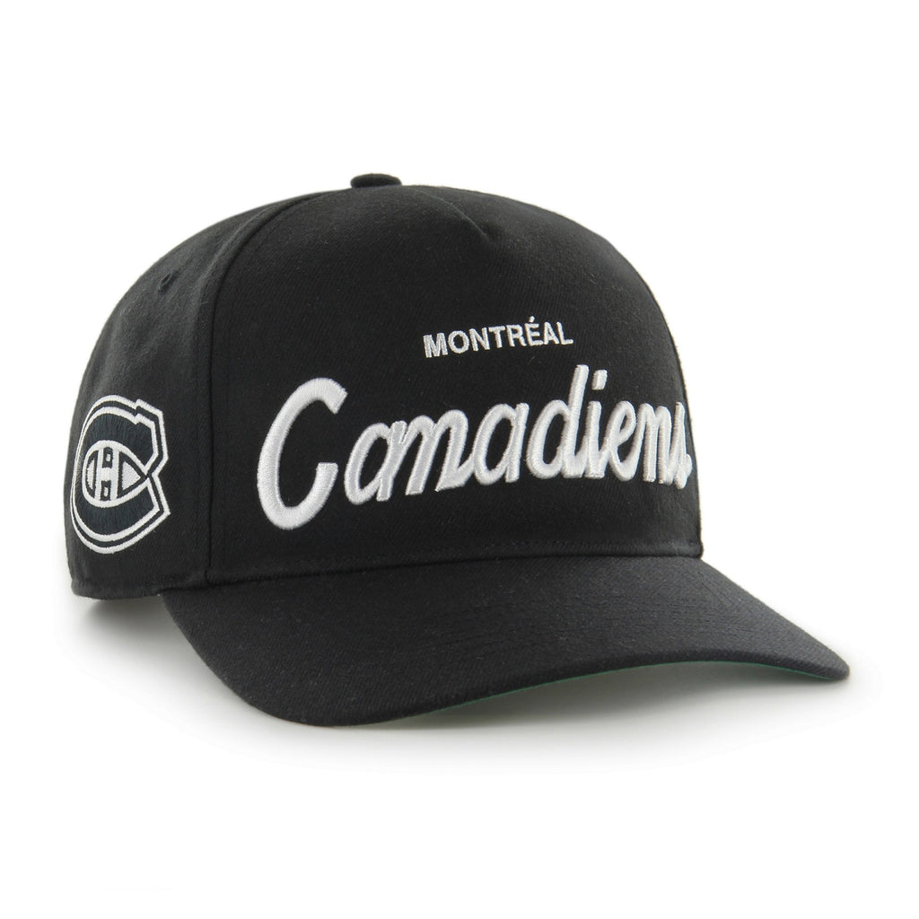 47 Brand Montreal Canadiens Attitude Hitch Snapback Hat - Black - Leaside Hockey Shop Inc.