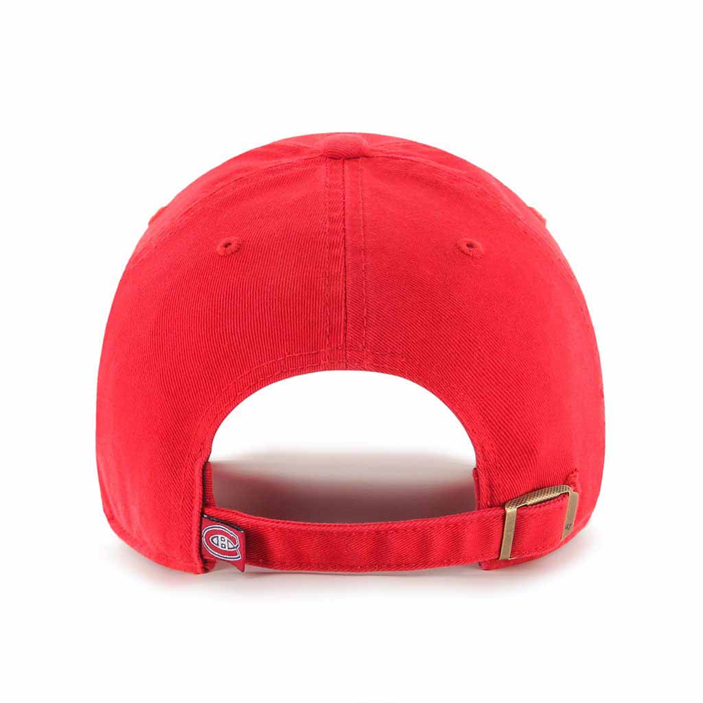 47 Brand Montreal Canadiens Clean Up Hat - Red - Leaside Hockey Shop Inc.