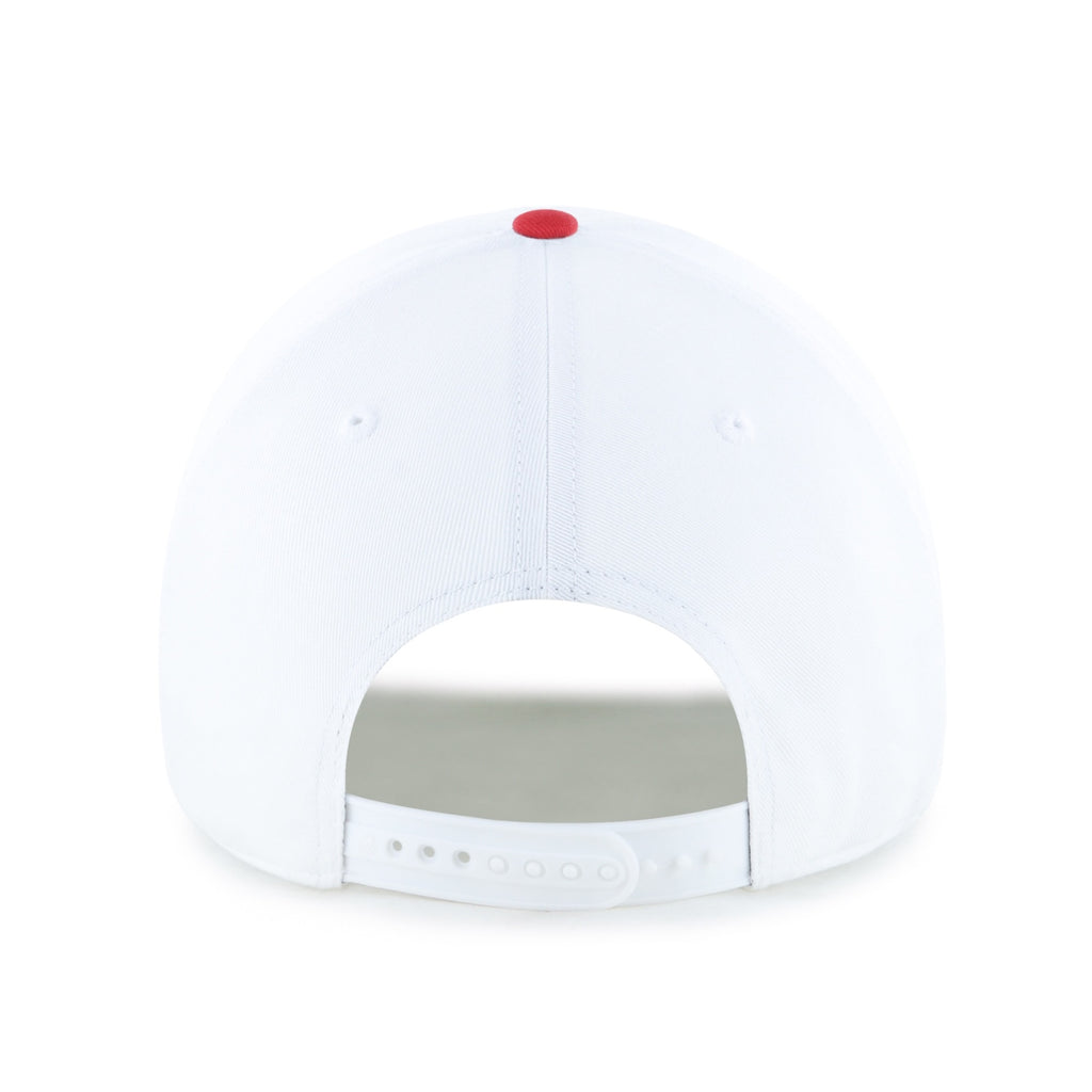47 Brand Montreal Canadiens Double Header Clean Up Snapback Hat - White - Leaside Hockey Shop Inc.