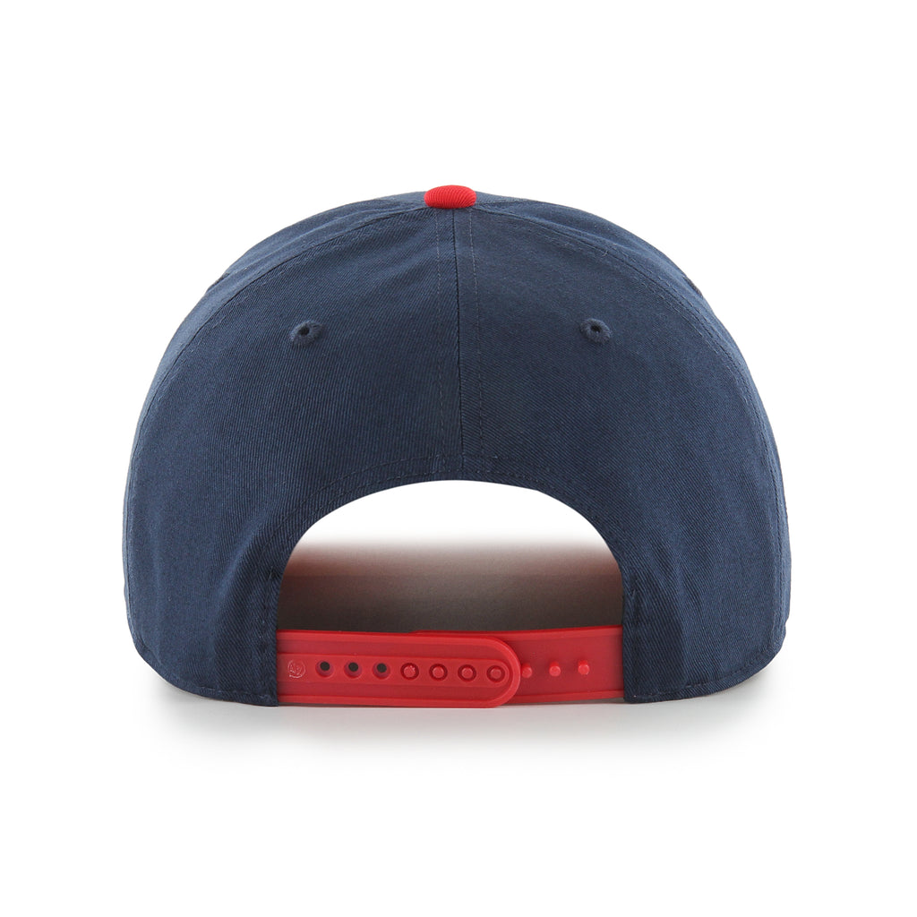 47 Brand Montreal Canadiens Heritage Arch Hitch Snapback Hat - Navy Blue/Red