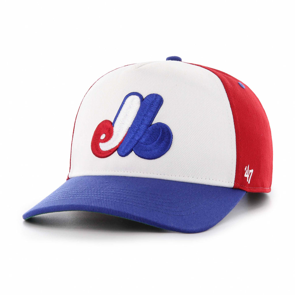 47 Brand Montreal Expos Golden Age Hitch Snapback Hat - Leaside Hockey Shop Inc.