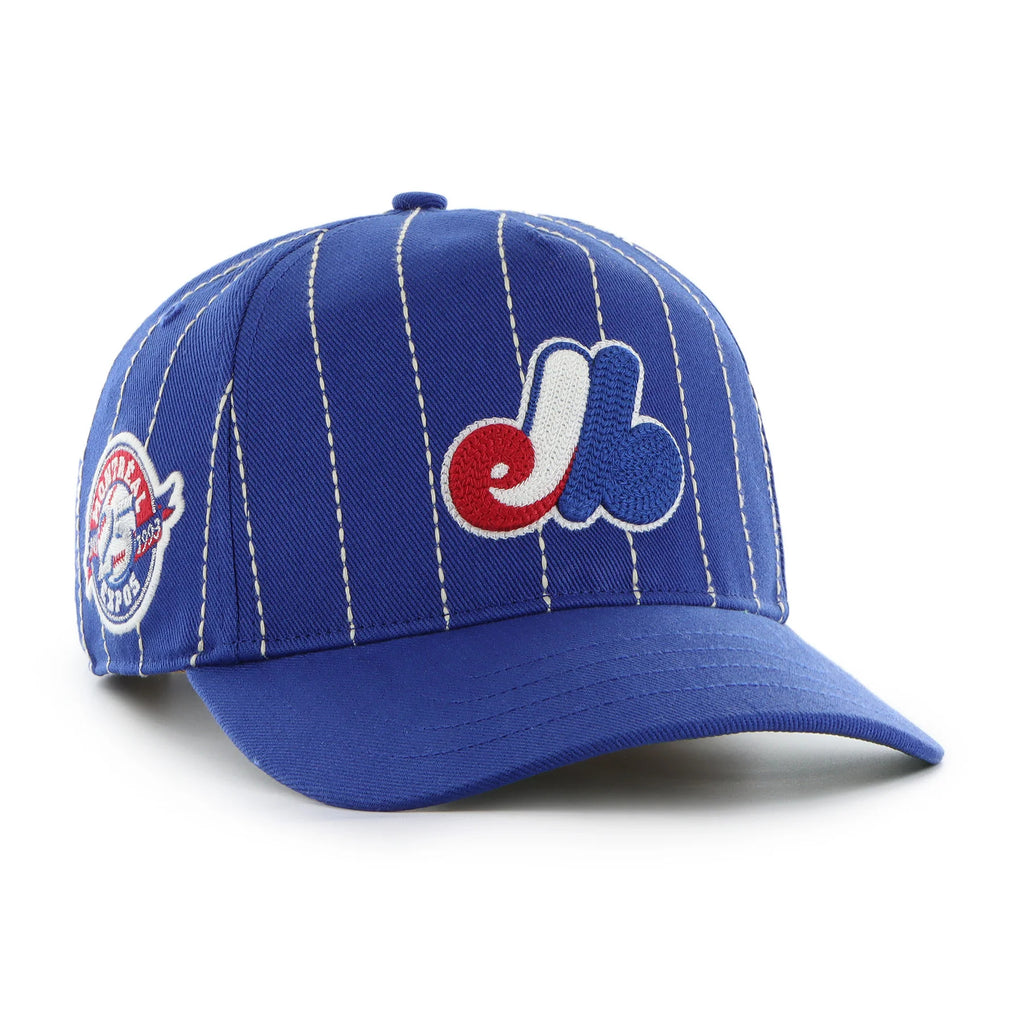 47 Brand Montreal Expos Rawlings Pinstripe Hitch Hat - Blue - Leaside Hockey Shop Inc.