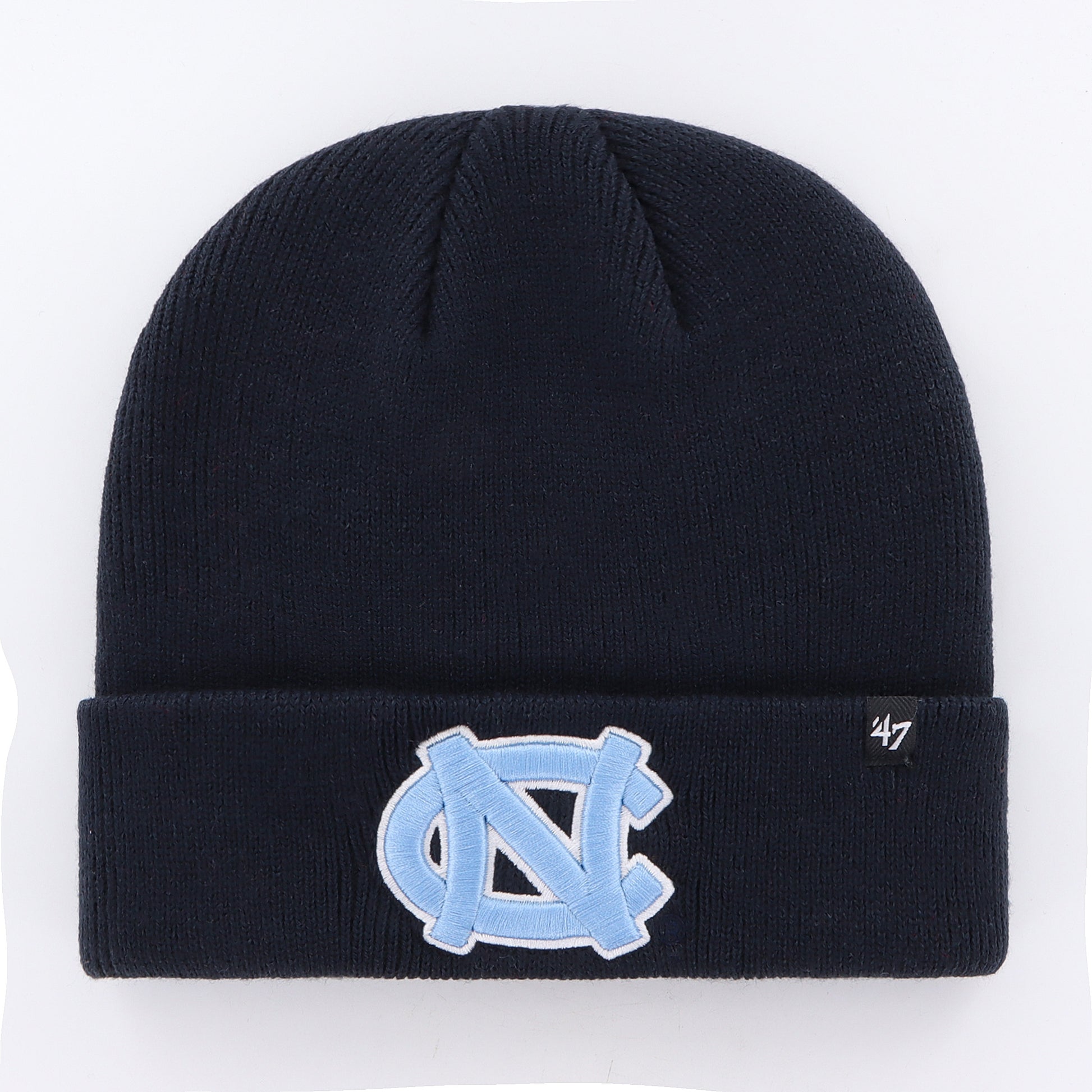 47 Brand North Carolina Tar Heels Knit Raised Cuff Toque Beanie Hat - Leaside Hockey Shop Inc.