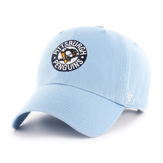 47 Brand Pittsburgh Penguins Vintage Clean Up Hat - Leaside Hockey Shop Inc.