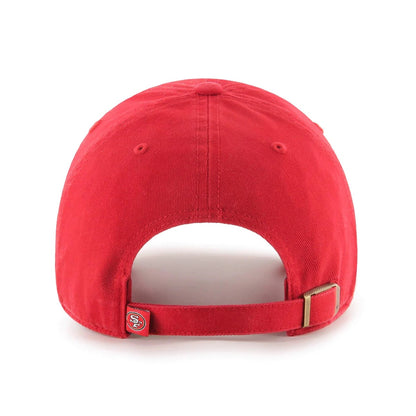 47 Brand San Francisco 49ers Clean Up Hat - Leaside Hockey Shop Inc.