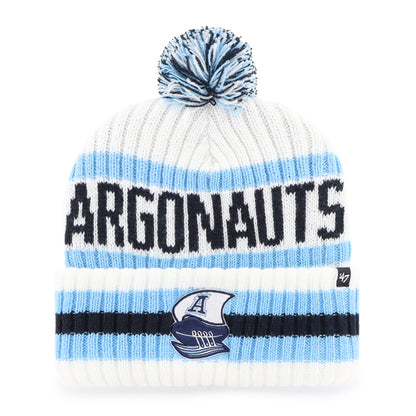 47 Brand Toronto Argonauts Knit Bering Toque Beanie Hat - Blue/White