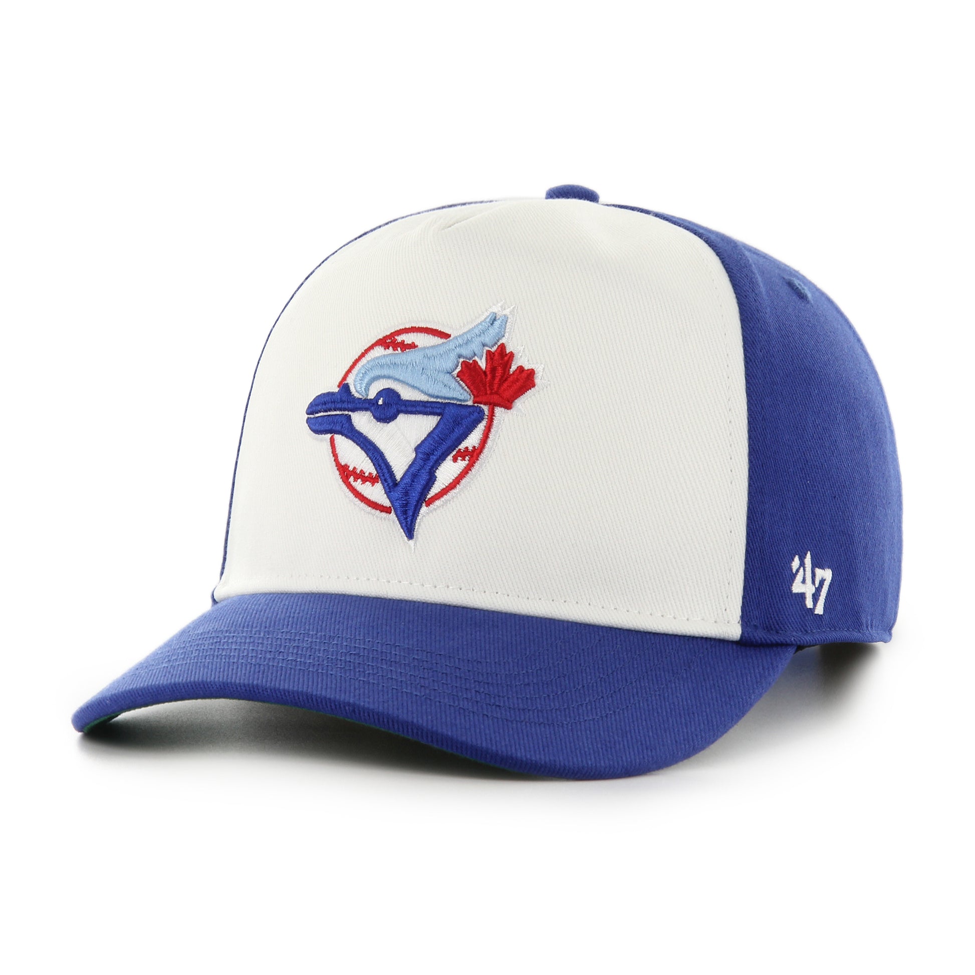 47 Brand Toronto Blue Jays 1977 Golden Age Hitch Snapback Hat - Blue/White - Leaside Hockey Shop Inc.